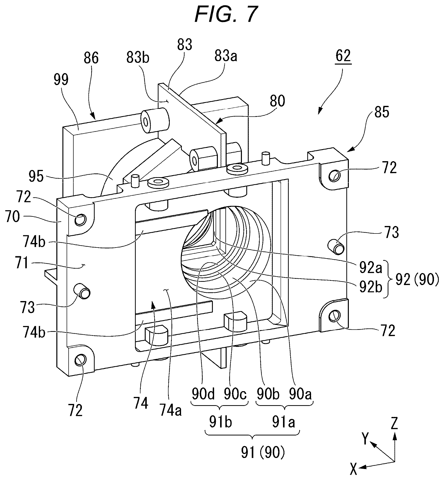 Patent US11815797 Figure 7 – Light source device and projector