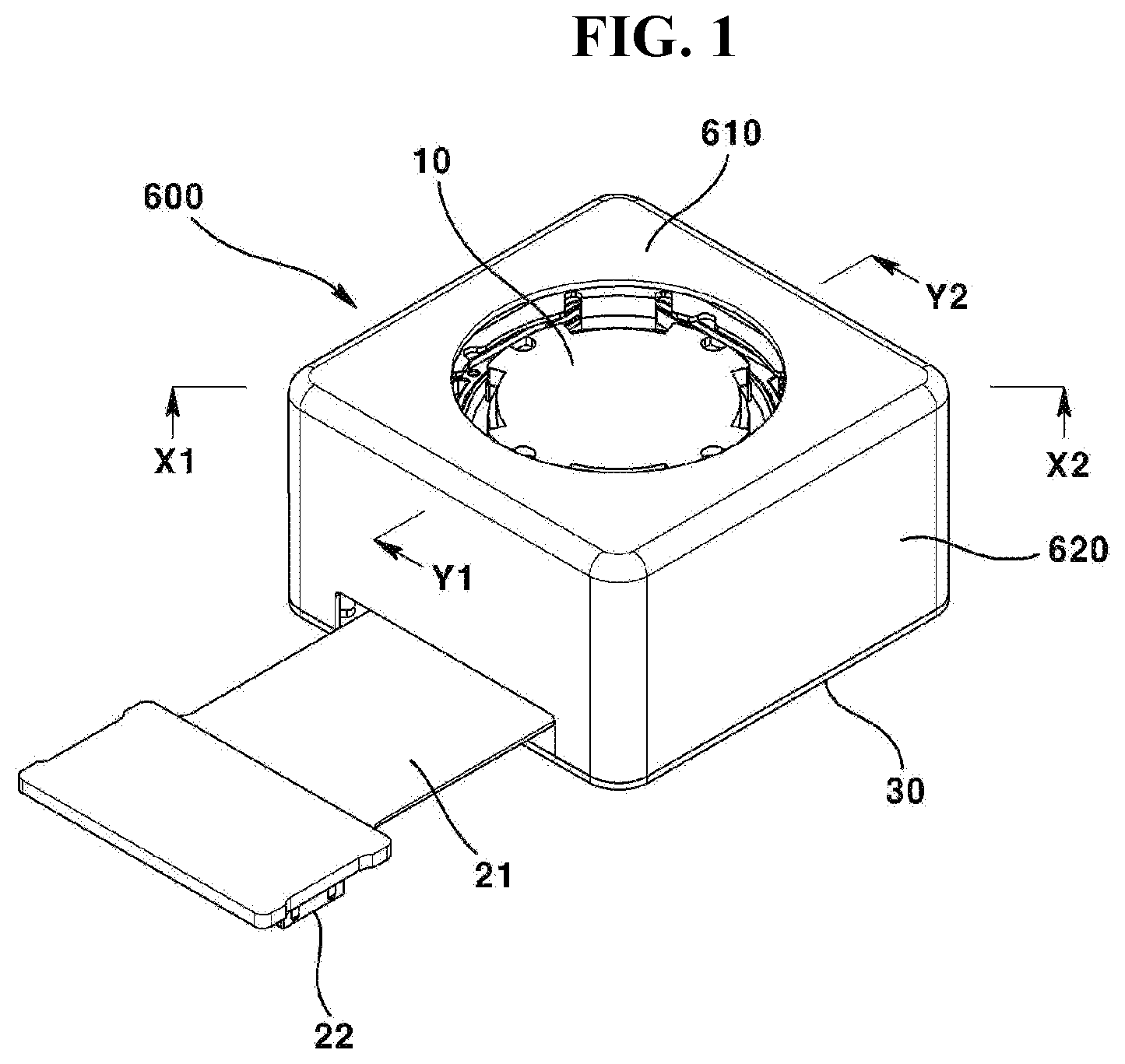Patent US11815798 Figure 1 – Camera module