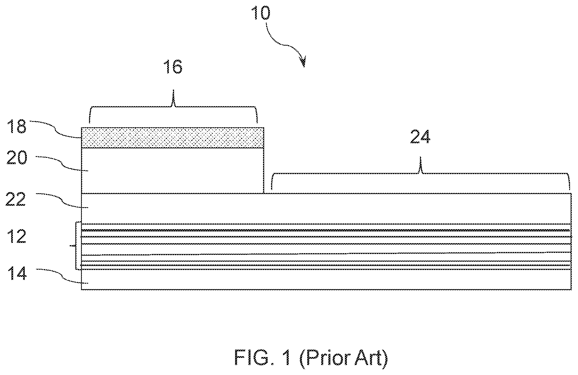 Patent US11815803 — Multilayer extreme ultraviolet reflector materials — Figure 1