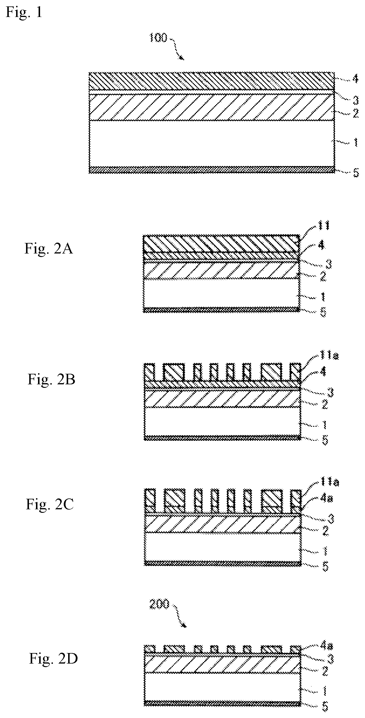Patent US11815806 — Reflective mask blank, reflective mask and manufacturing method thereof, and semiconductor device manufacturing method — Figure 1