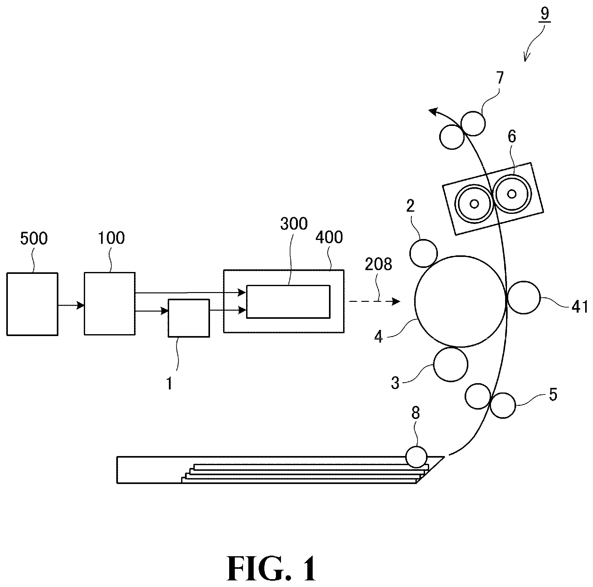 Patent US11815825 Figure 1 – Image forming apparatus