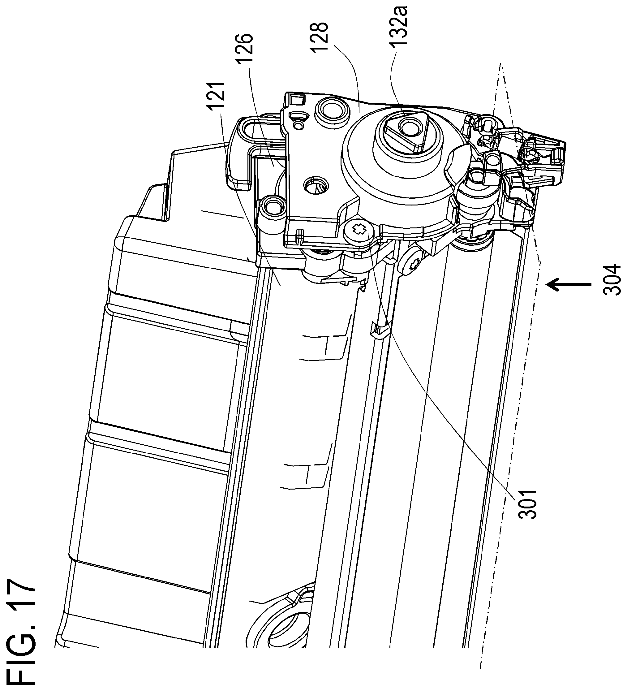 Patent US11815826 Figure 17 – Developing unit