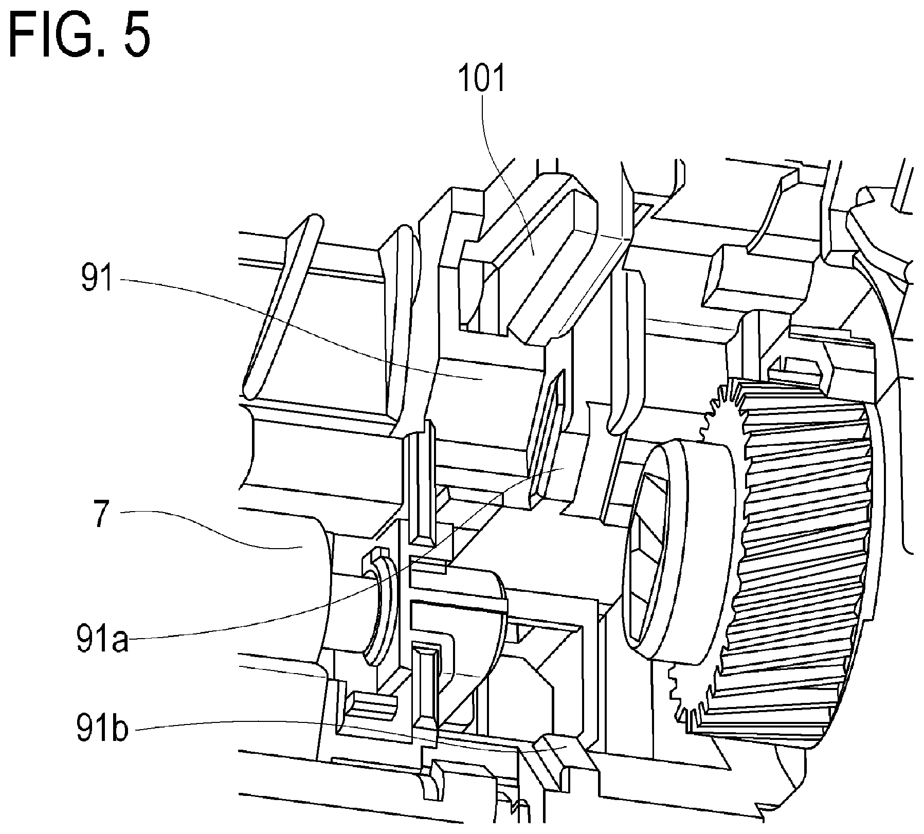 Patent US11815829 Figure 5 – Image forming apparatus