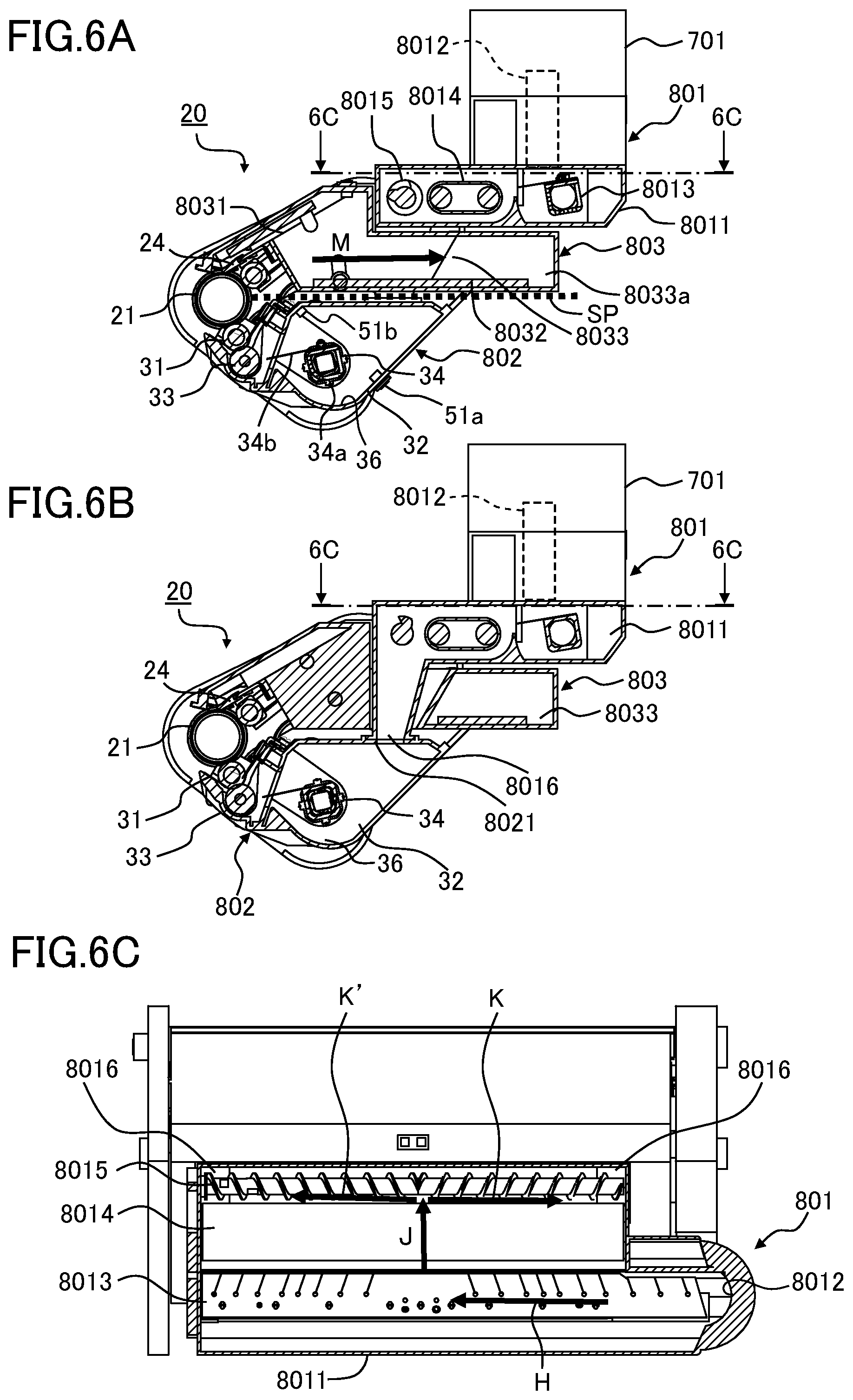 Patent US11815831 Figure 6 – Image forming apparatus having a mechanism to restrict or allow toner replenishment