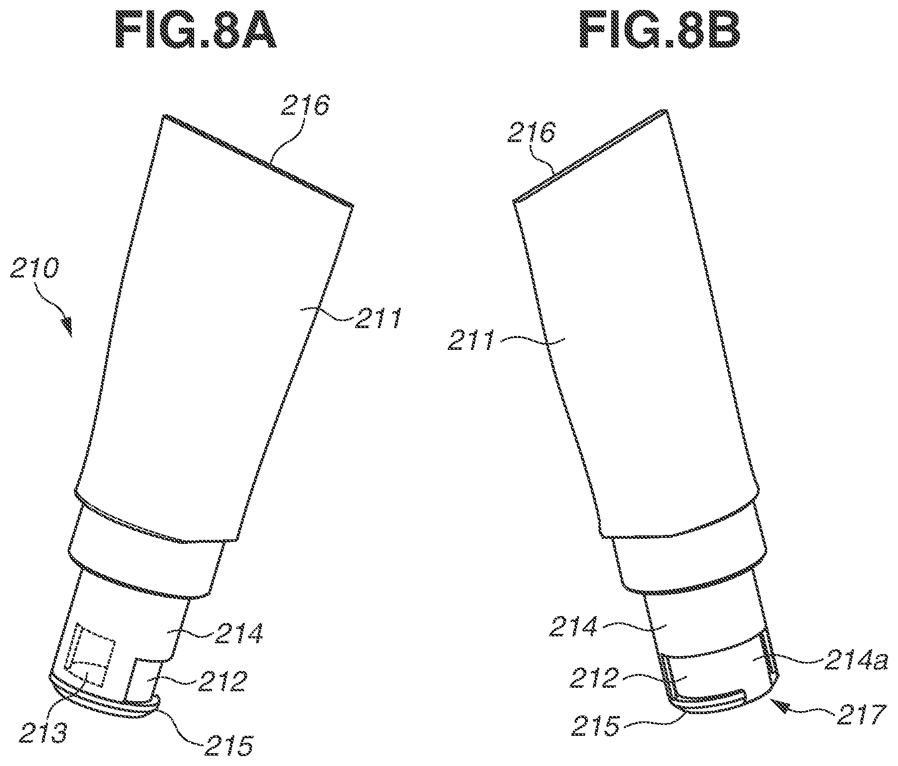 Patent US11815832 Figure 8 – Image forming apparatus comprising development unit for receiving replenishment container and retractable support for supporting the development unit