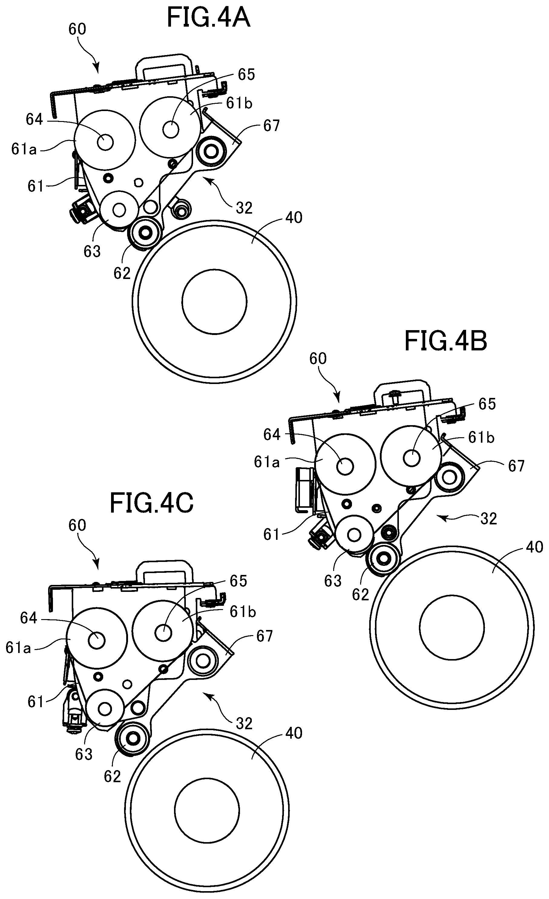 Patent US11815834 Figure 4 – Image forming apparatus