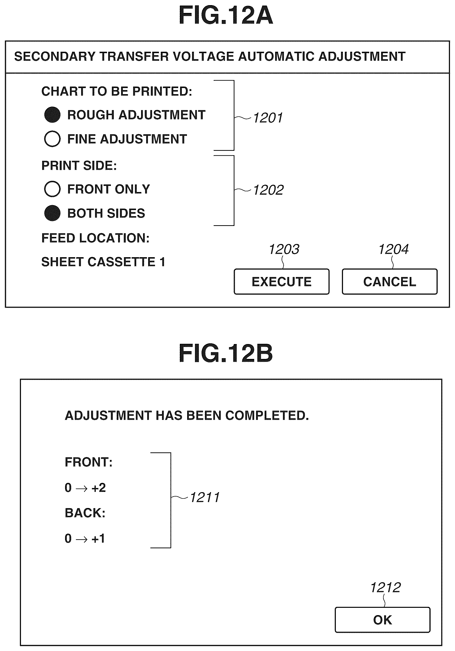 Patent US11815837 Figure 12 – Printing system, method, and storage medium