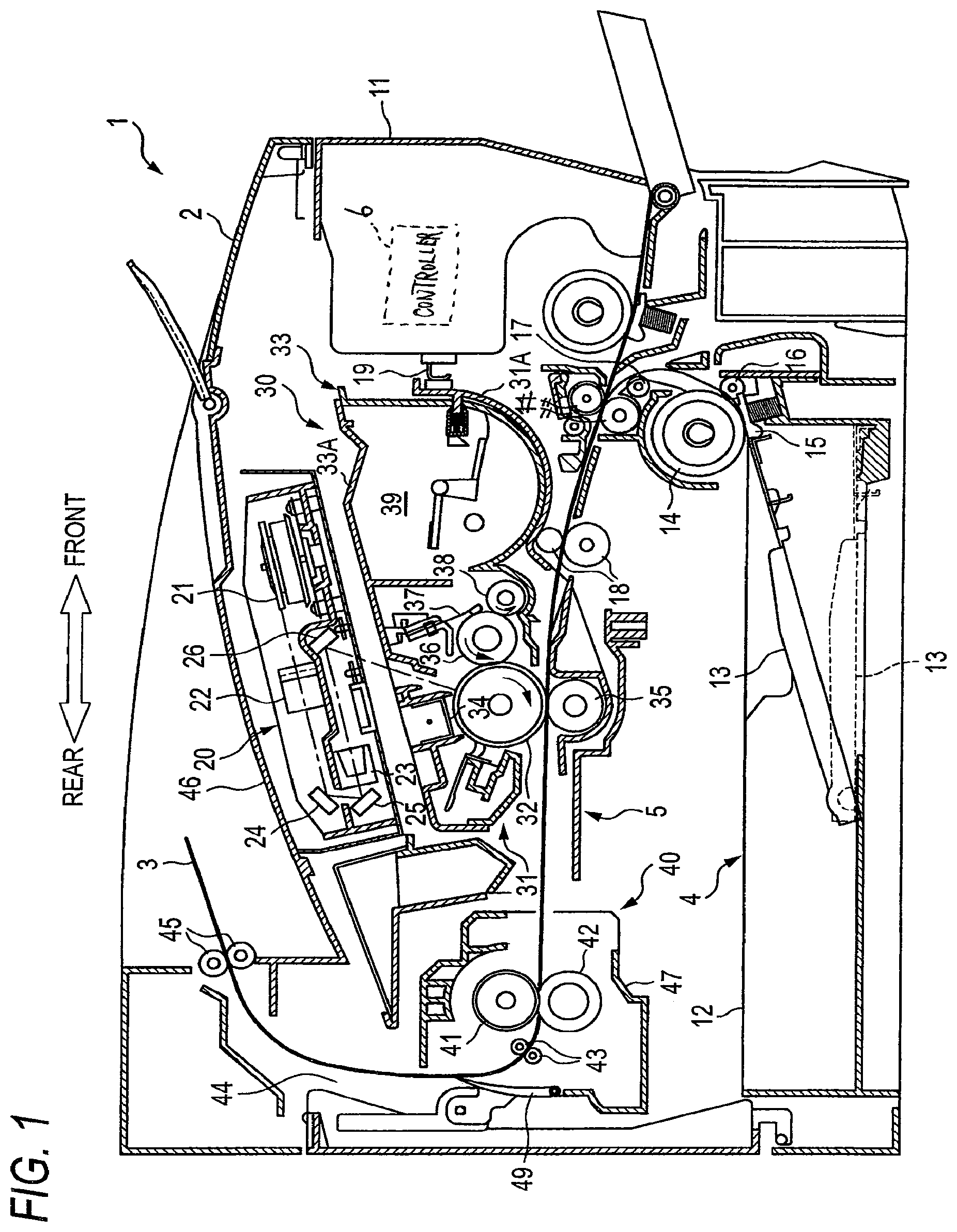 Patent US11815842 Figure 1 – Developing cartridge including developing roller memory, and terminal and being detachably attachable to drum cartridge including photoconductive drum