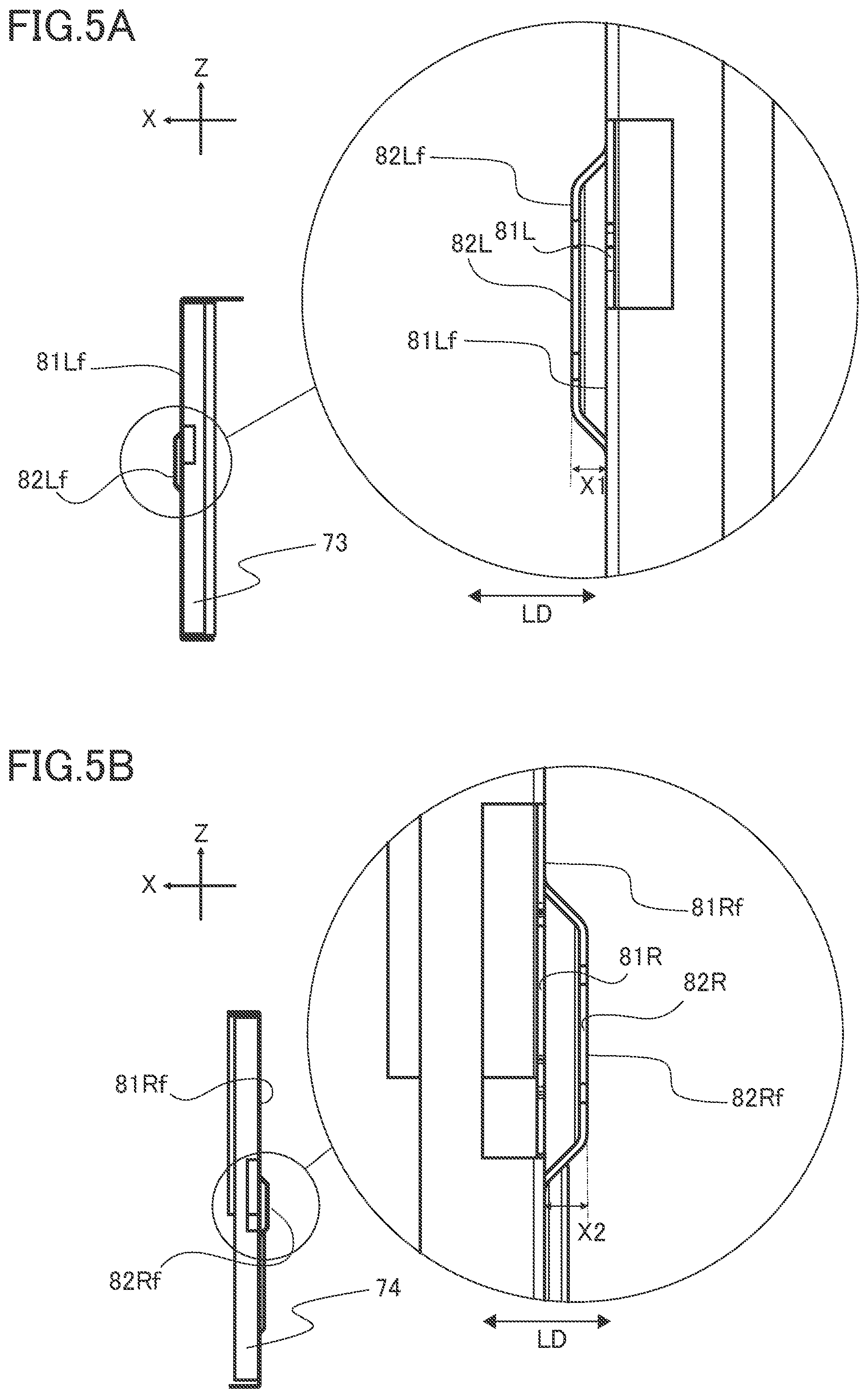 Patent US11815844 Figure 5 – Image forming apparatus including a detachable unit with positioning portions