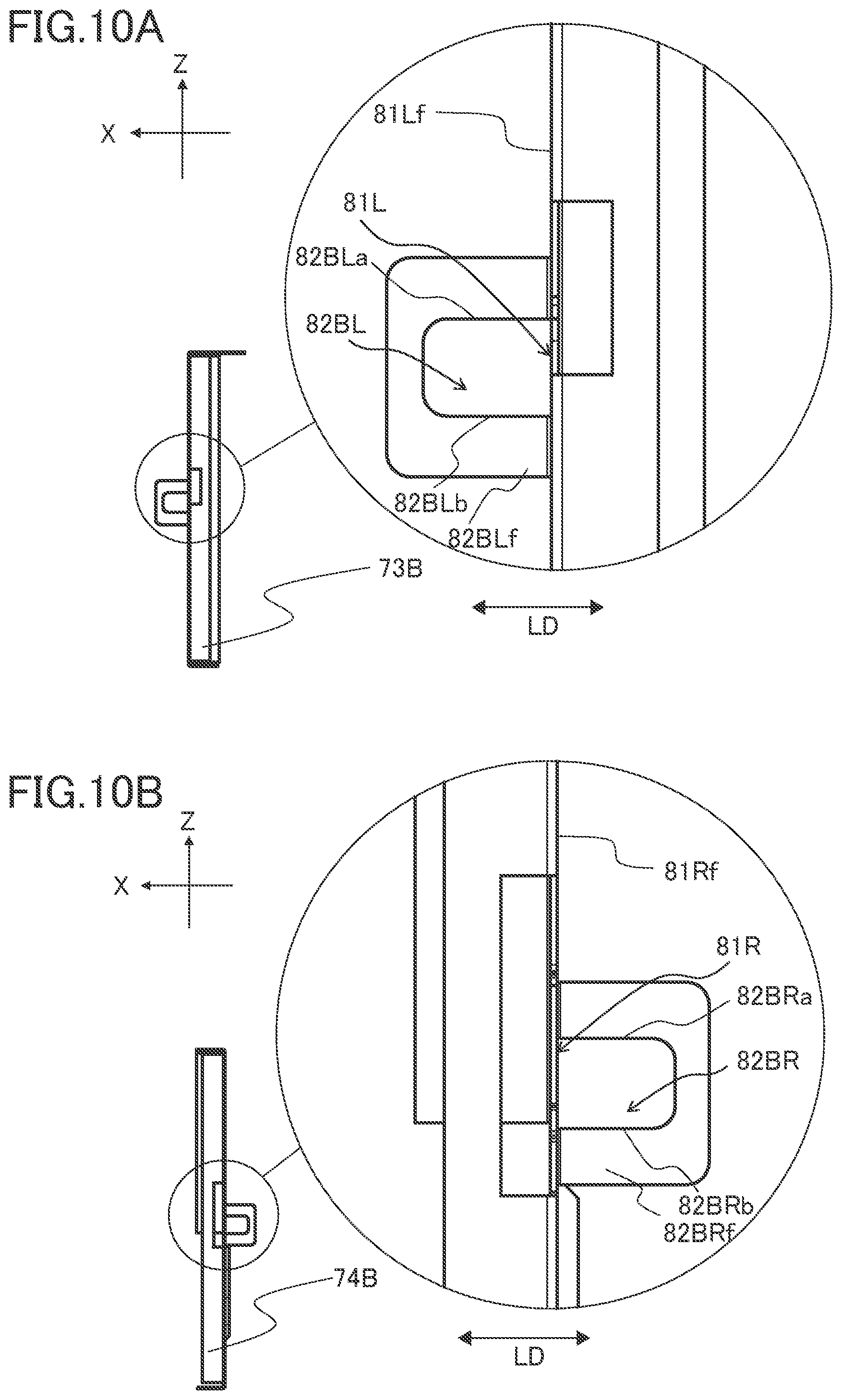 Patent US11815844 Figure 10 – Image forming apparatus including a detachable unit with positioning portions