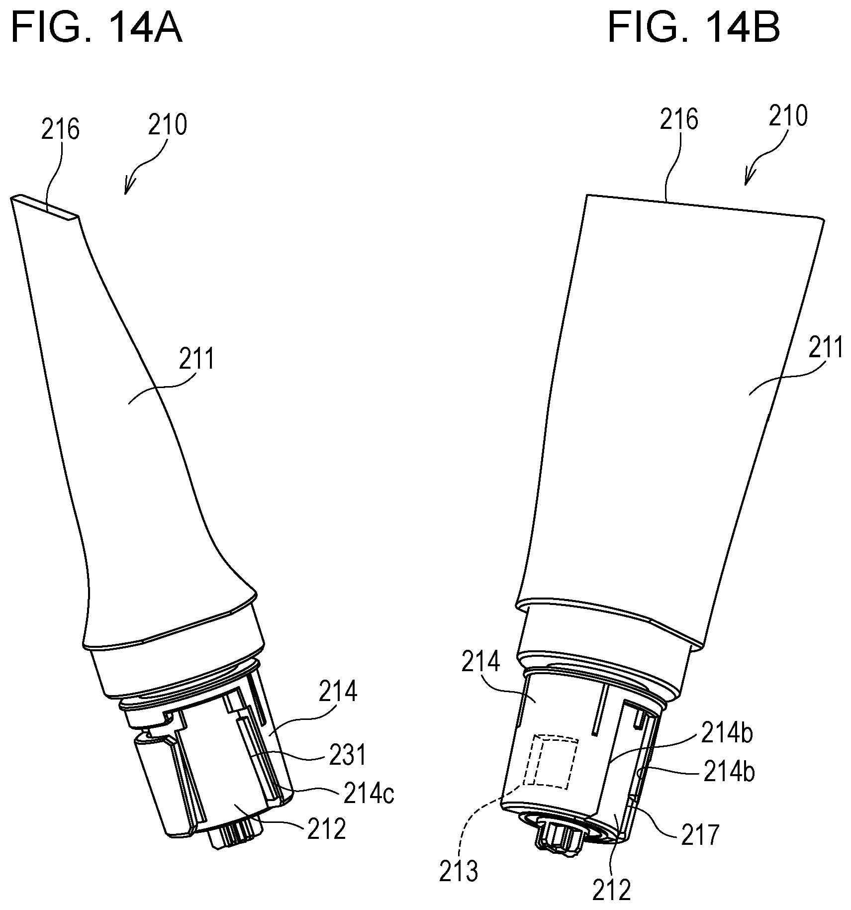 Patent US11815845 Figure 14 – Image forming apparatus having a rotatable opening and closing part