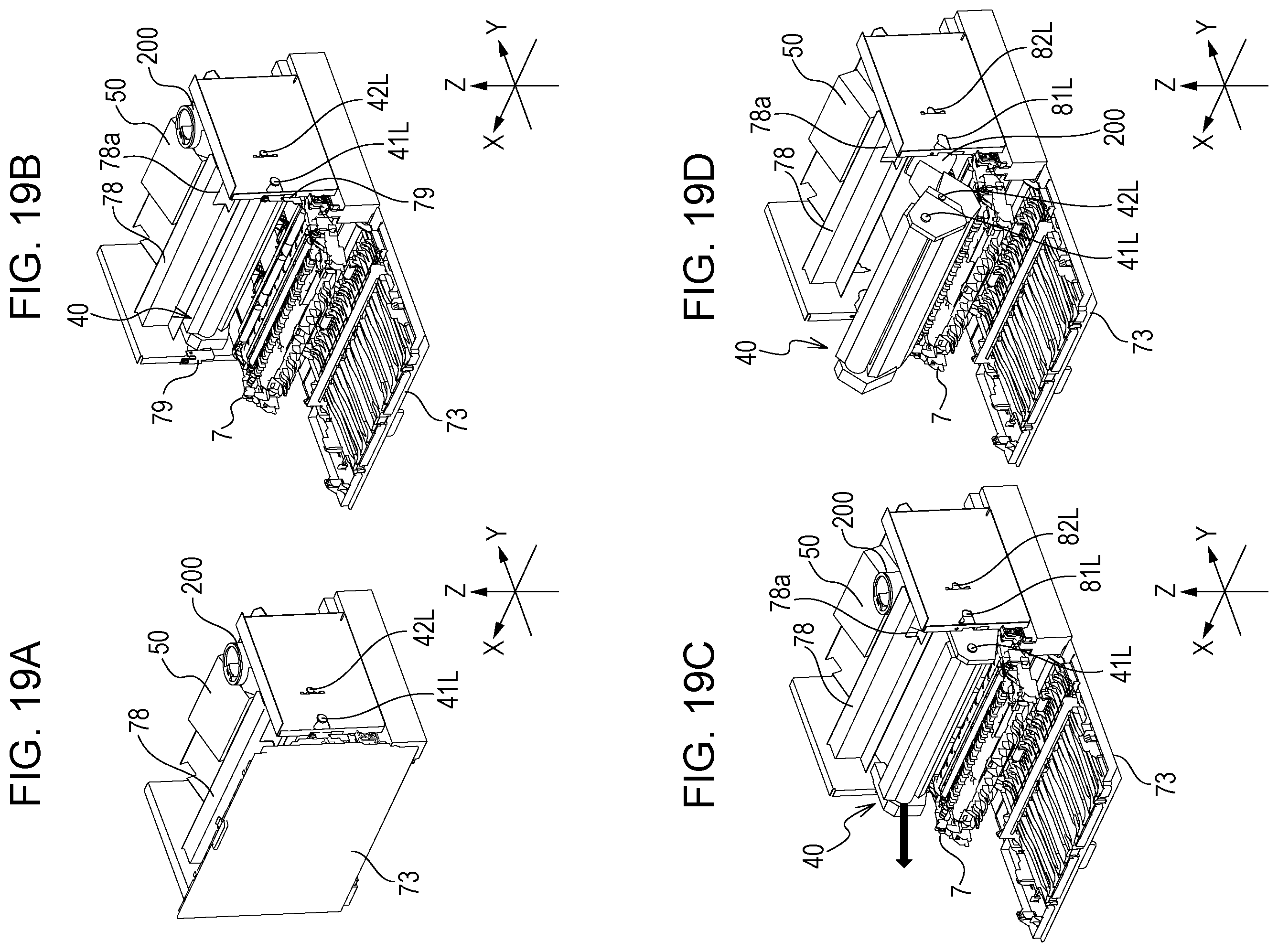 Patent US11815845 Figure 19 – Image forming apparatus having a rotatable opening and closing part