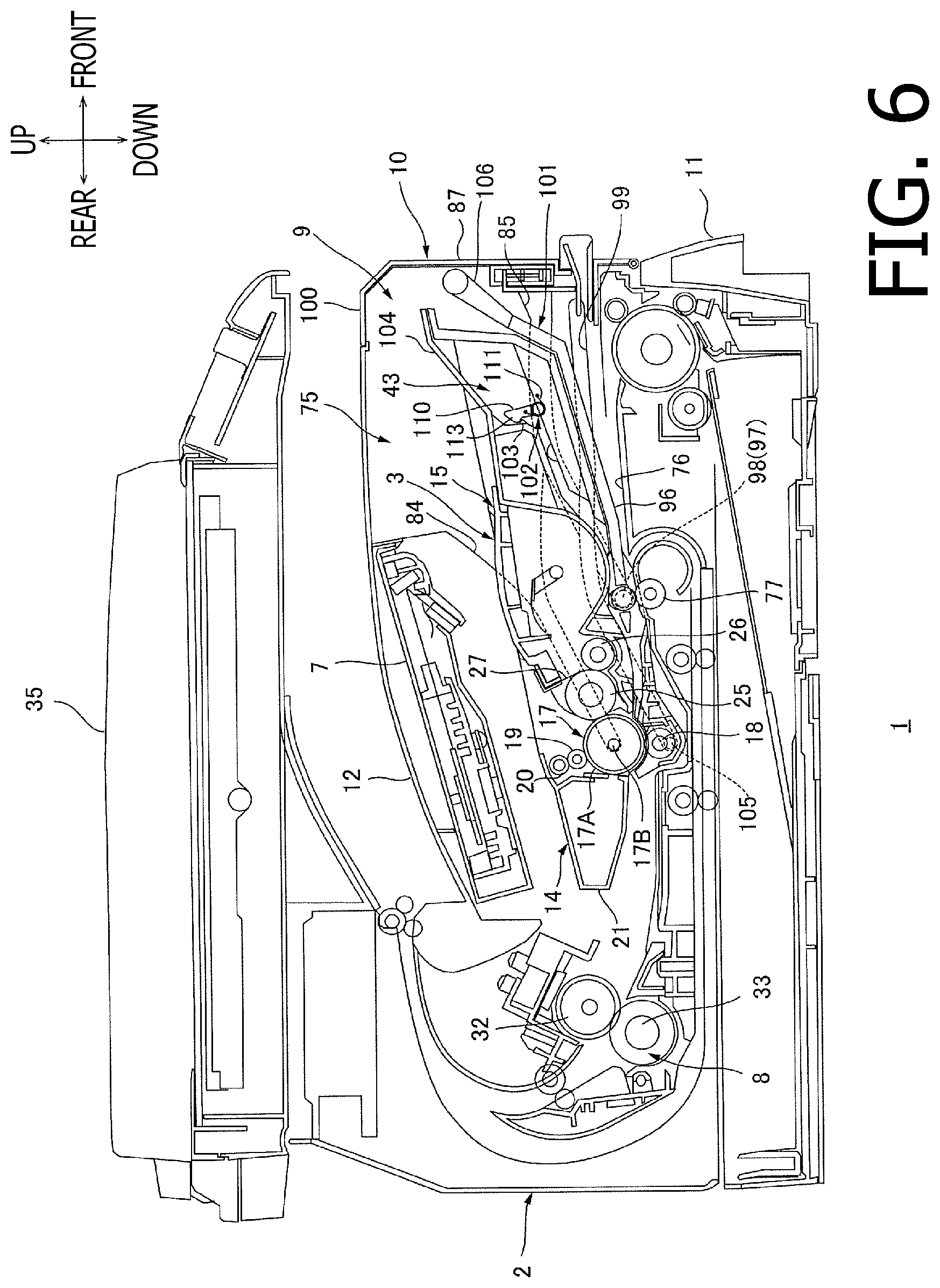 Patent US11815846 Figure 6 – Image forming apparatus