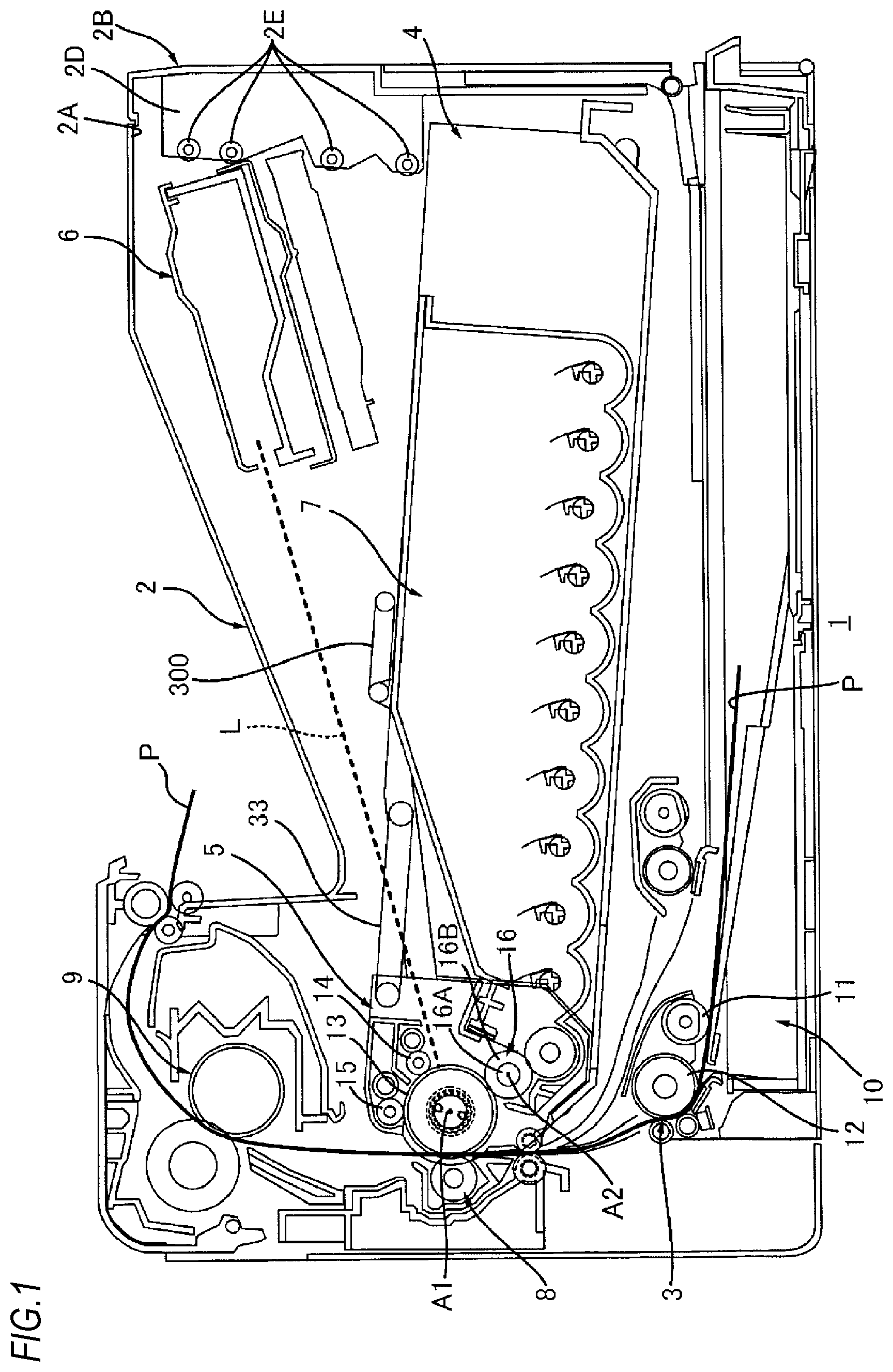 Patent US11815847 Figure 1 – Image forming apparatus