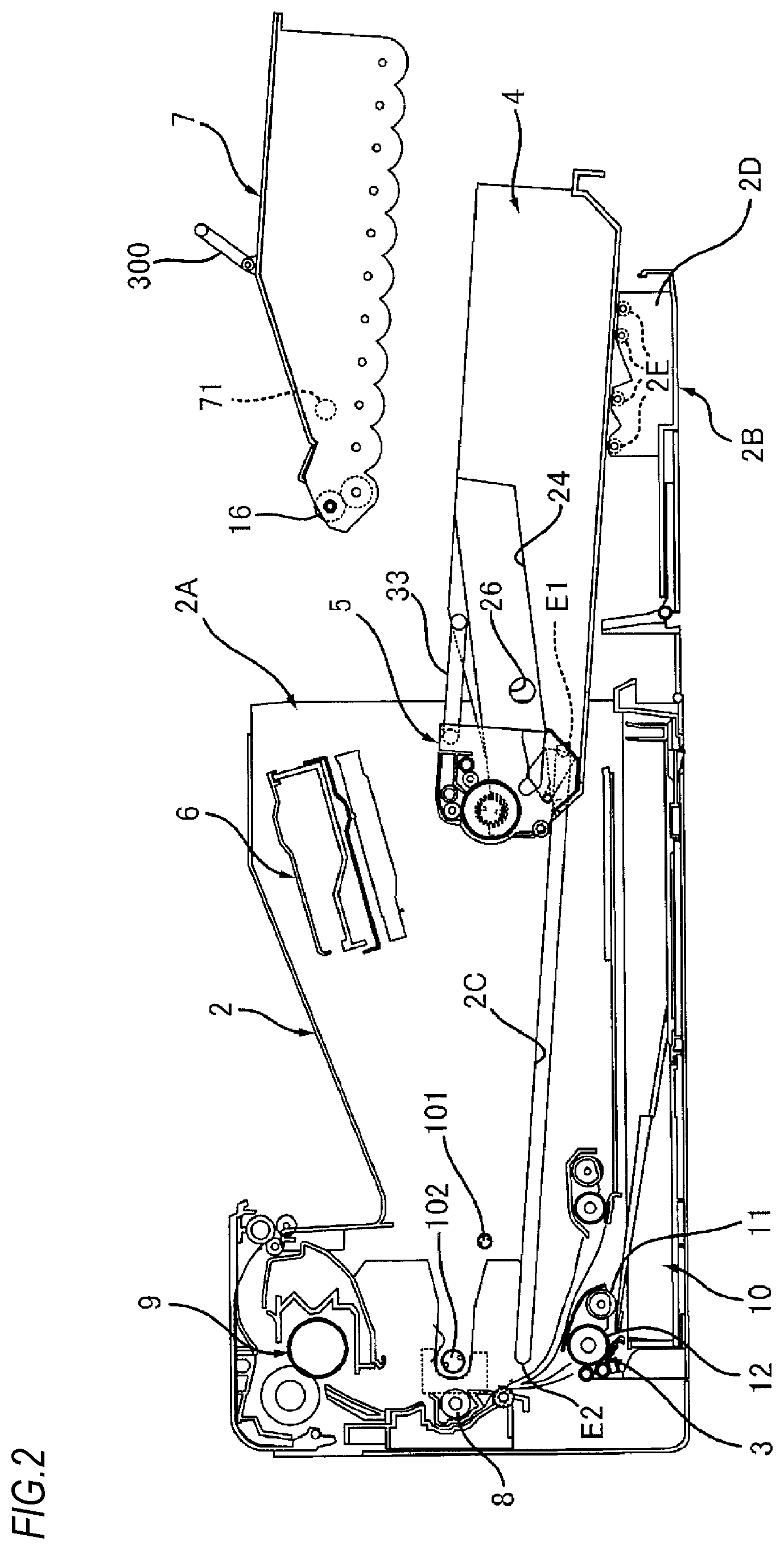 Patent US11815847 Figure 2 – Image forming apparatus