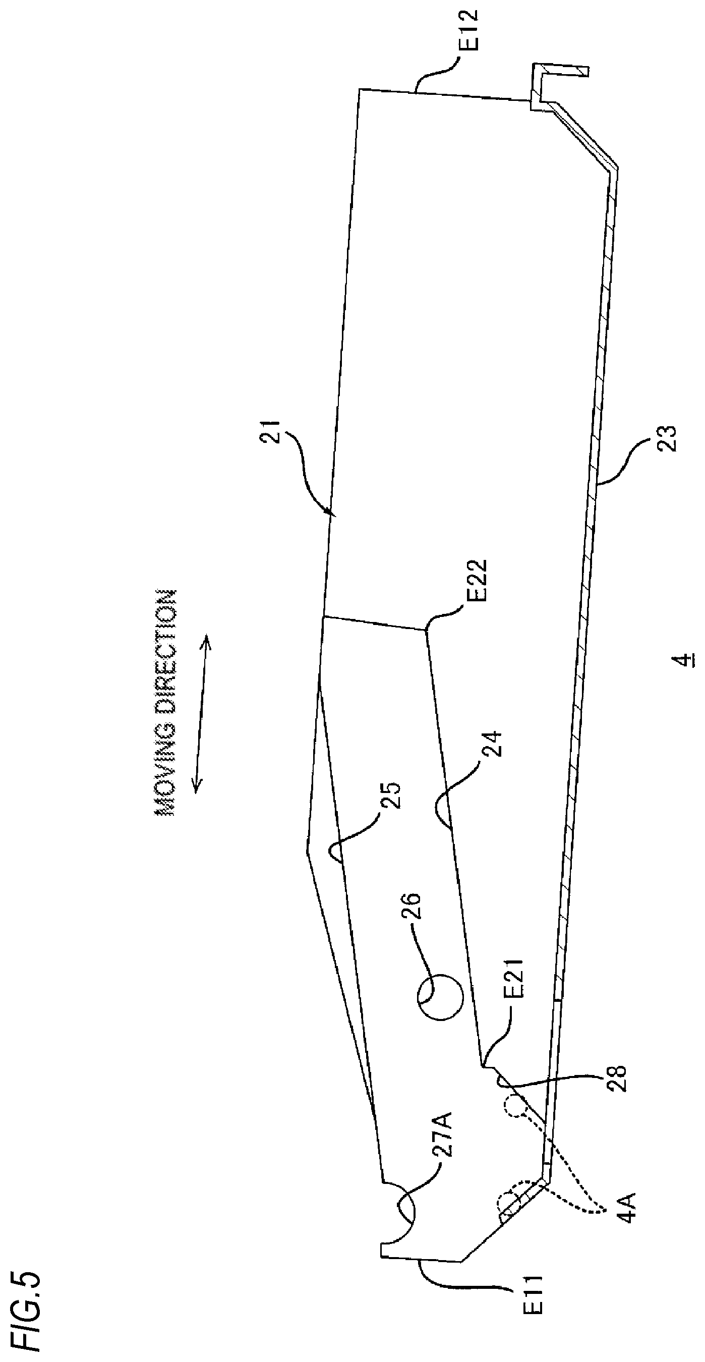 Patent US11815847 Figure 5 – Image forming apparatus