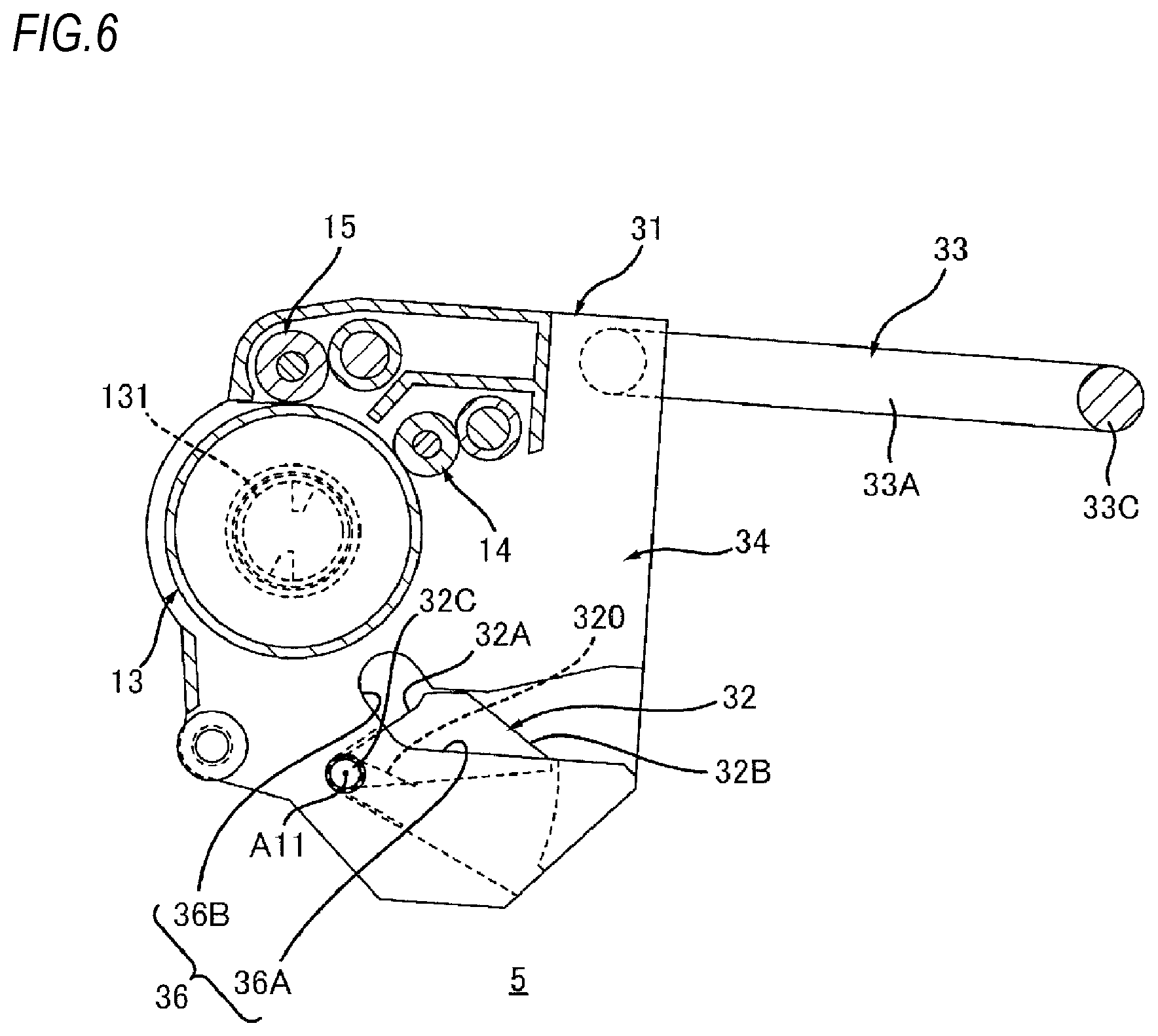 Patent US11815847 Figure 6 – Image forming apparatus
