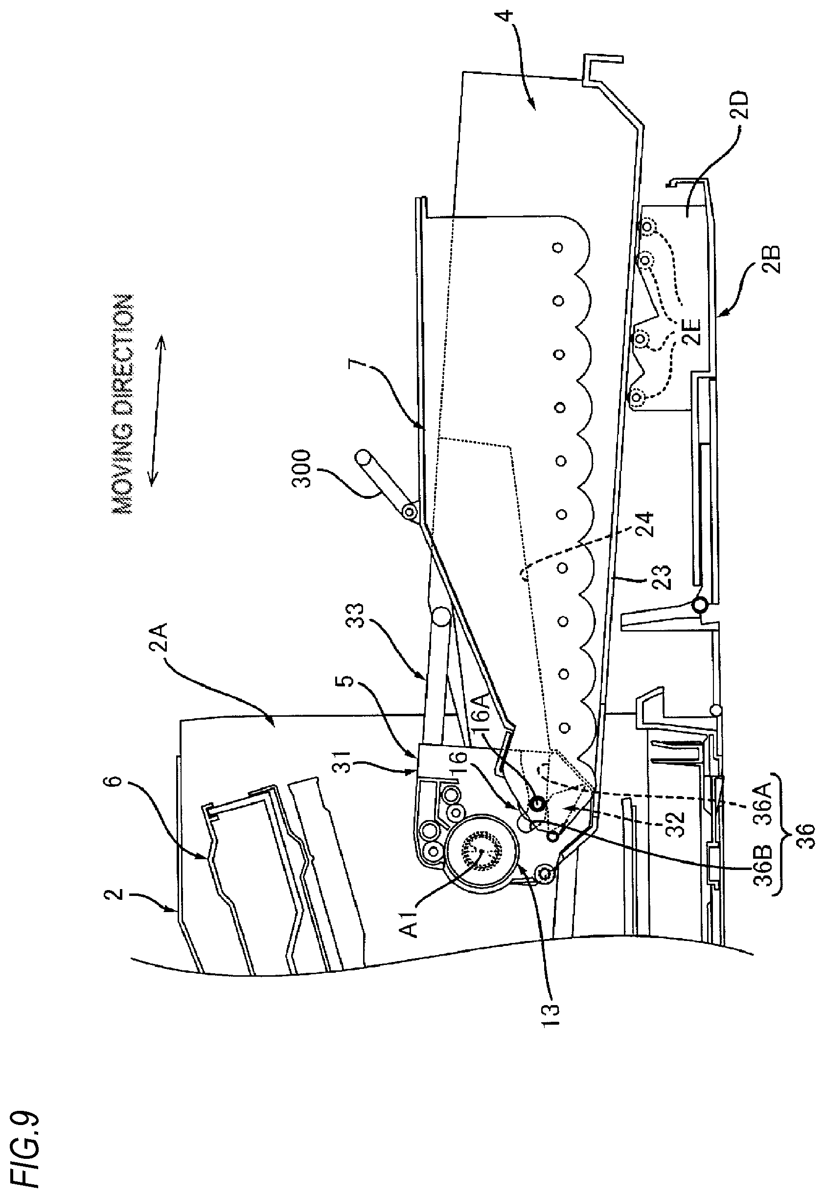 Patent US11815847 Figure 9 – Image forming apparatus