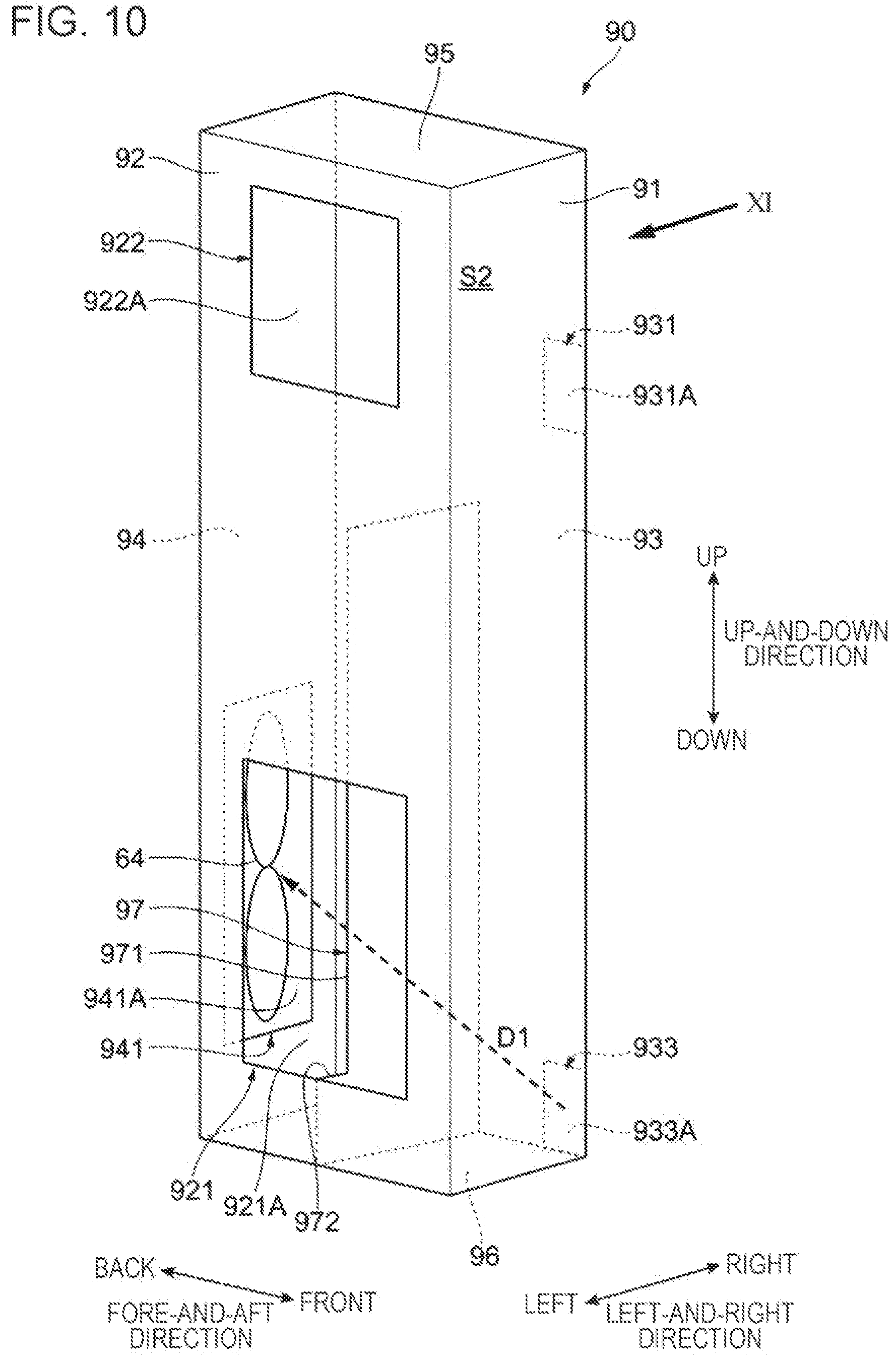 Patent US11815848 Figure 10 – Image forming apparatus