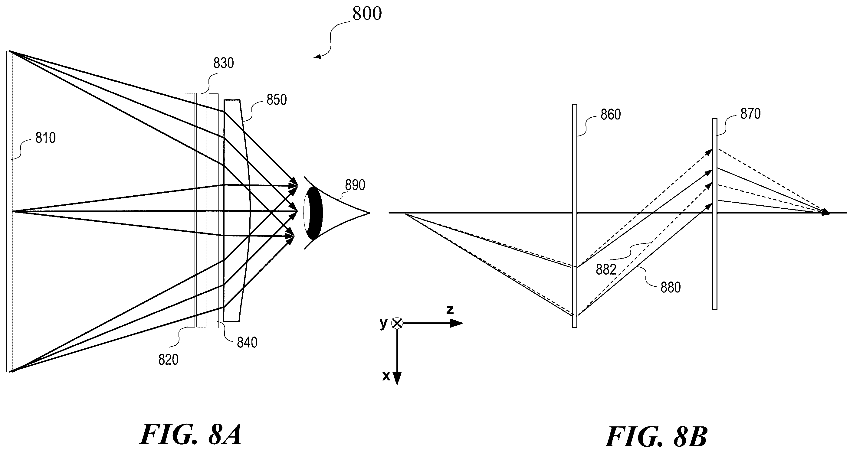 Patent US11815853 Figure 8 – PVH in-band chromatic correction using metasurface