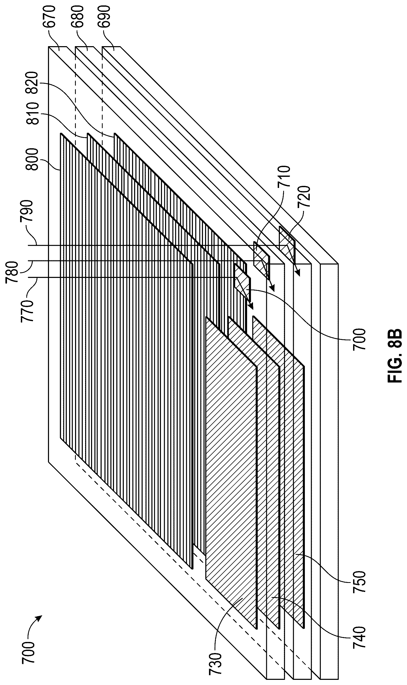 Patent US11815854 Figure 8 – Method and system for patterning a liquid crystal layer