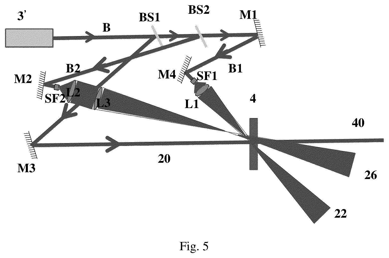 Patent US11815856 Figure 5 – Method and system for recording digital holograms of larger objects in non-laboratory environment