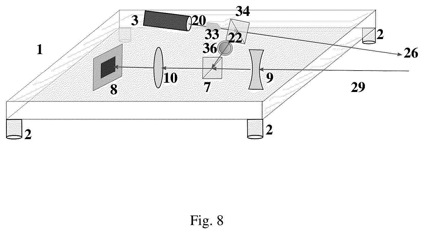 Patent US11815856 Figure 8 – Method and system for recording digital holograms of larger objects in non-laboratory environment