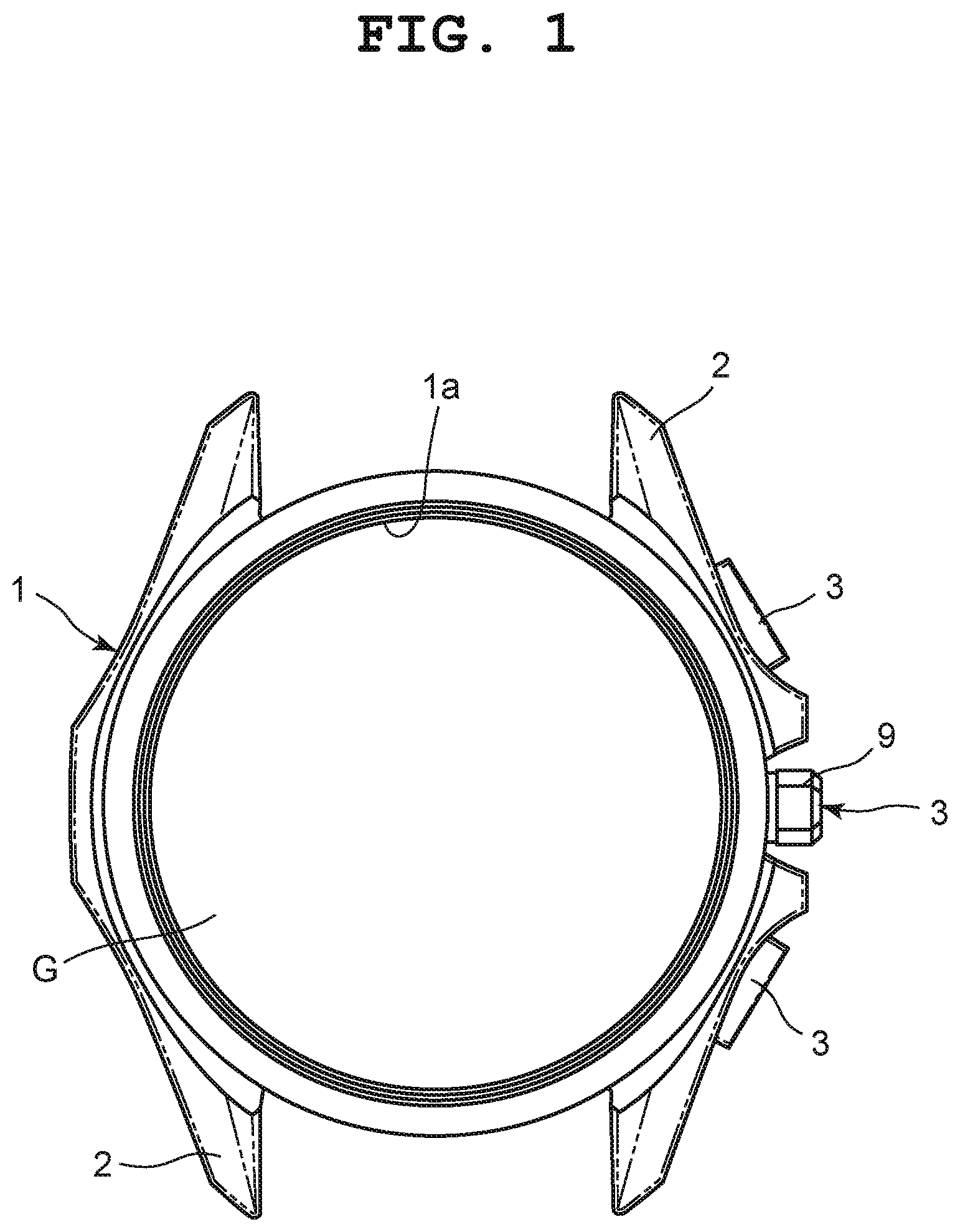 Patent US11815858 Figure 1 – Switch device and timepiece