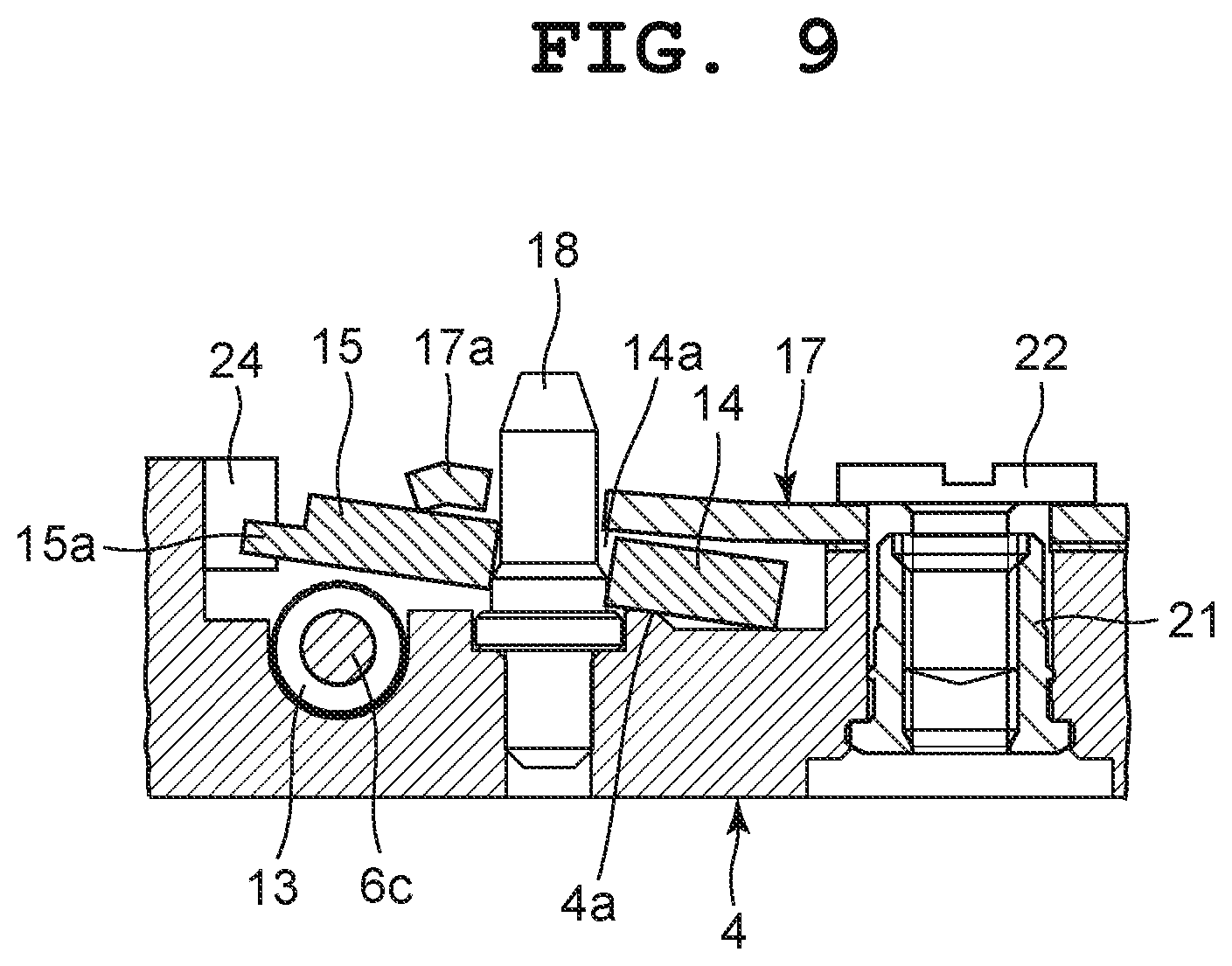 Patent US11815858 Figure 9 – Switch device and timepiece