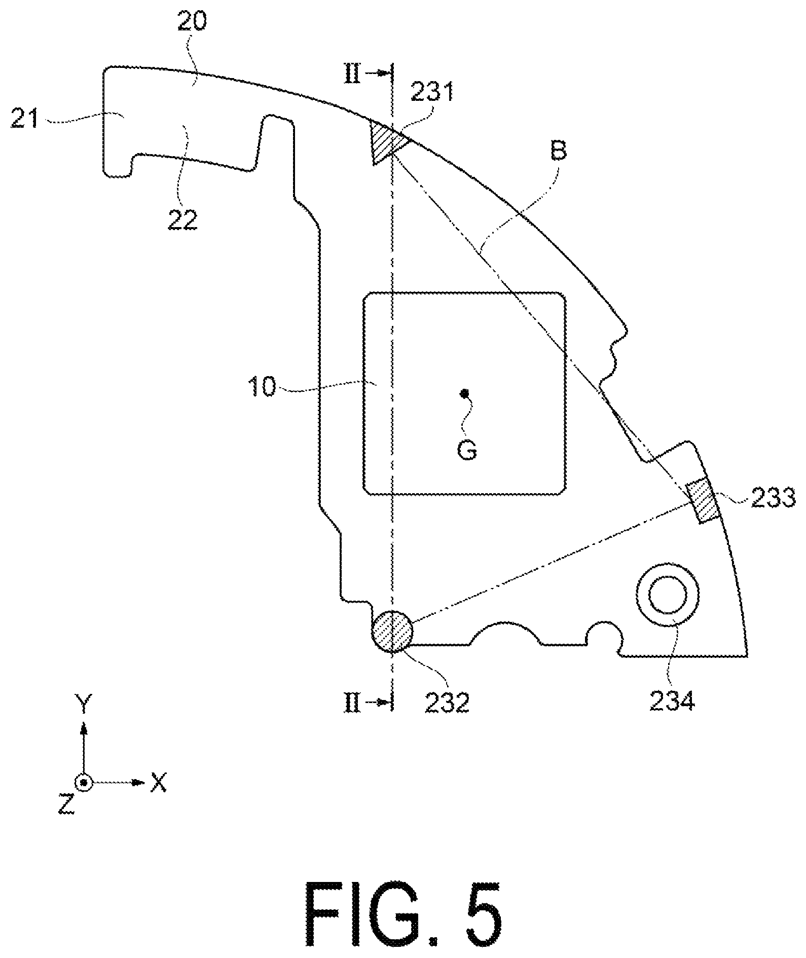 Patent US11815859 Figure 5 – Electronic watch