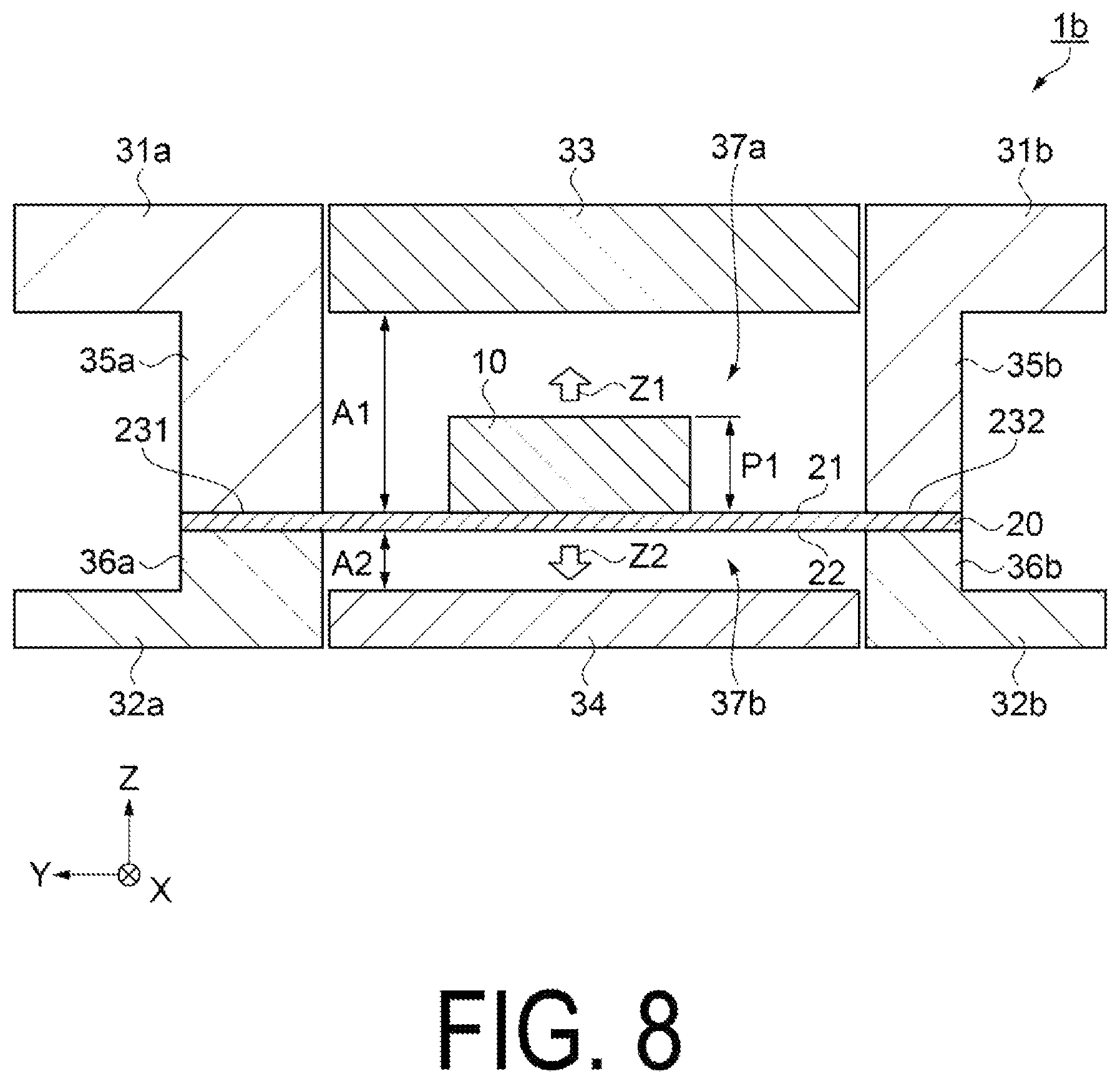 Patent US11815859 Figure 8 – Electronic watch