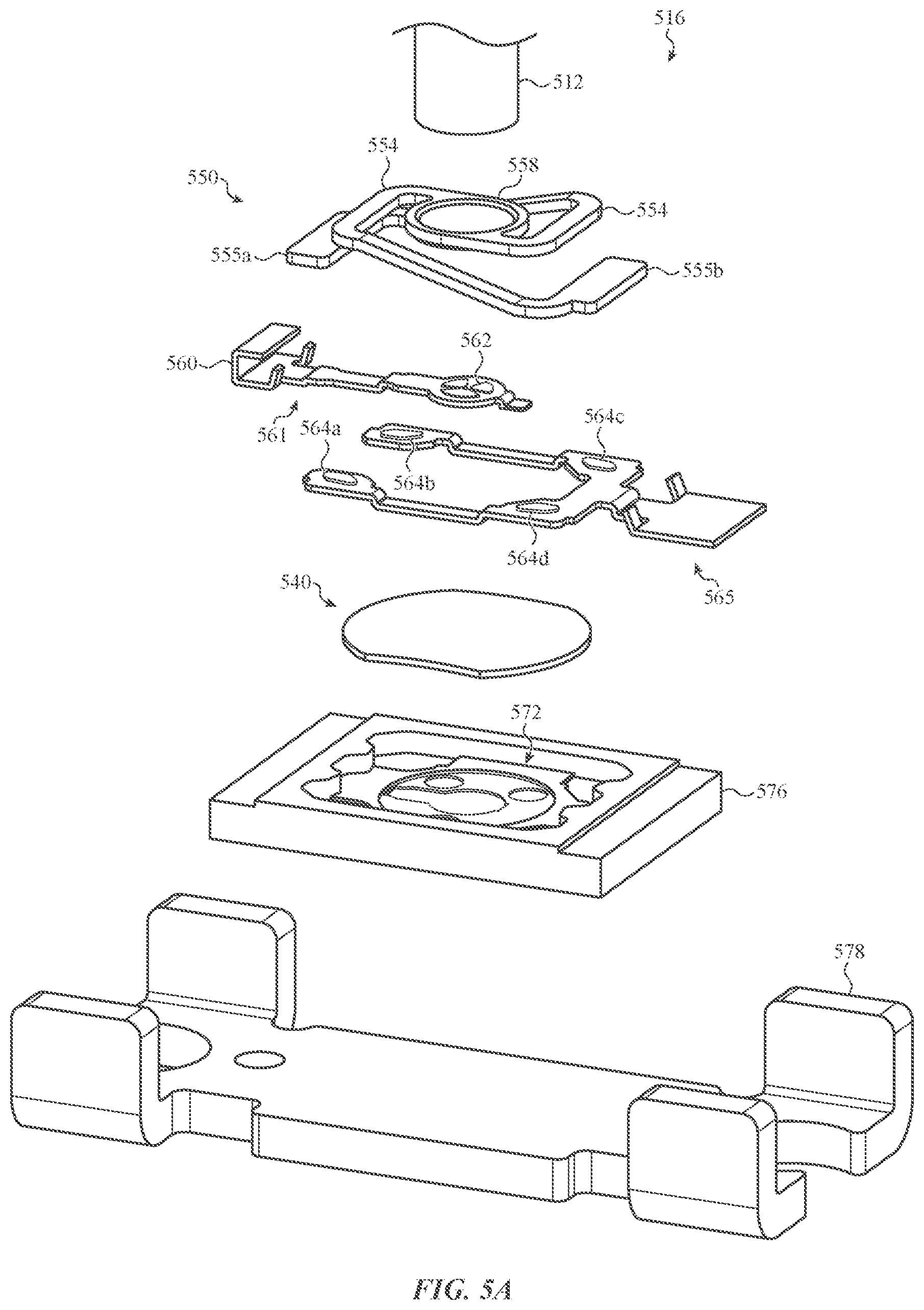 Patent US11815860 Figure 14 – Switch module for electronic crown assembly