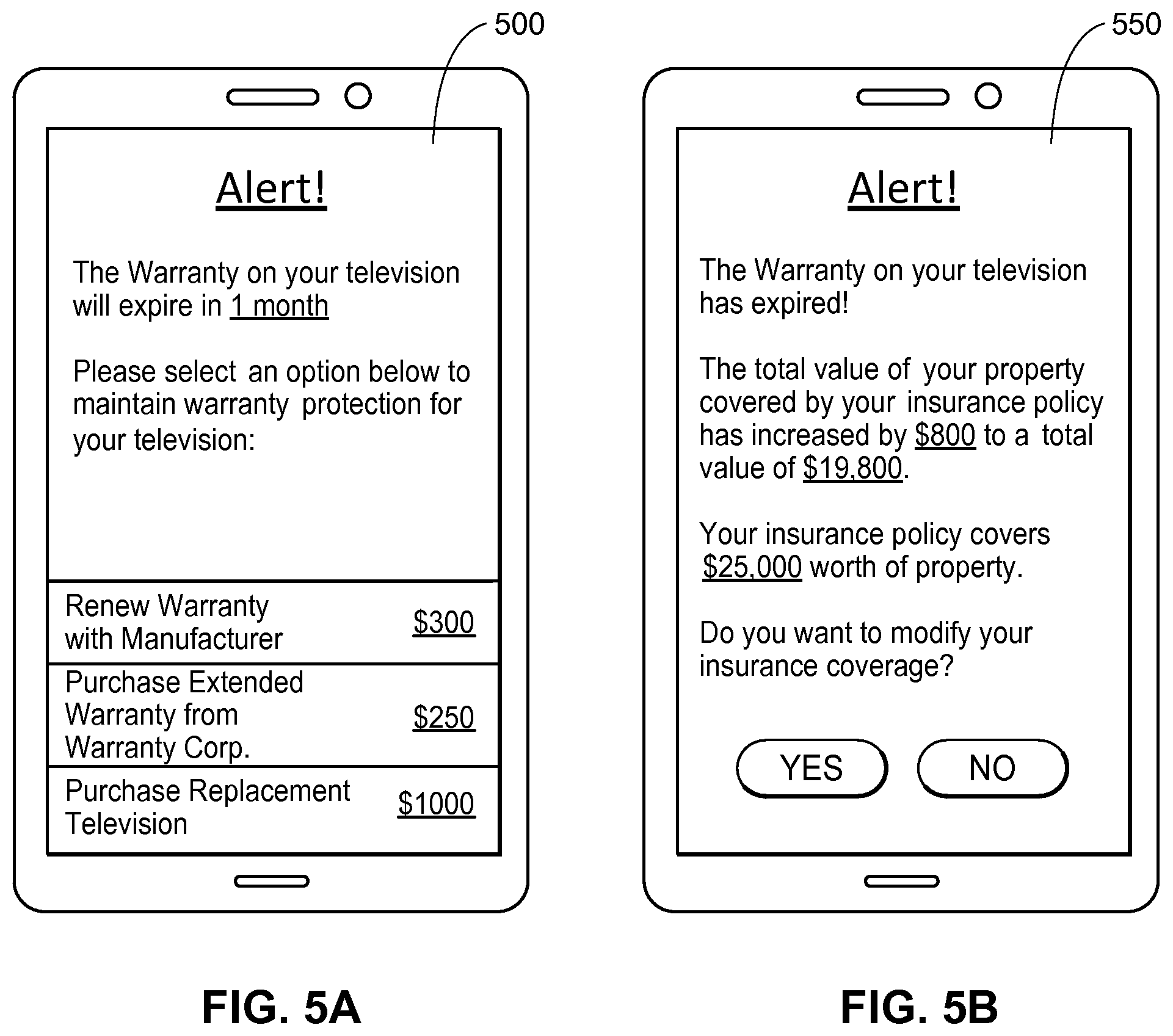Patent US11815864 Figure 5 – Systems and methods for managing building code compliance for a property