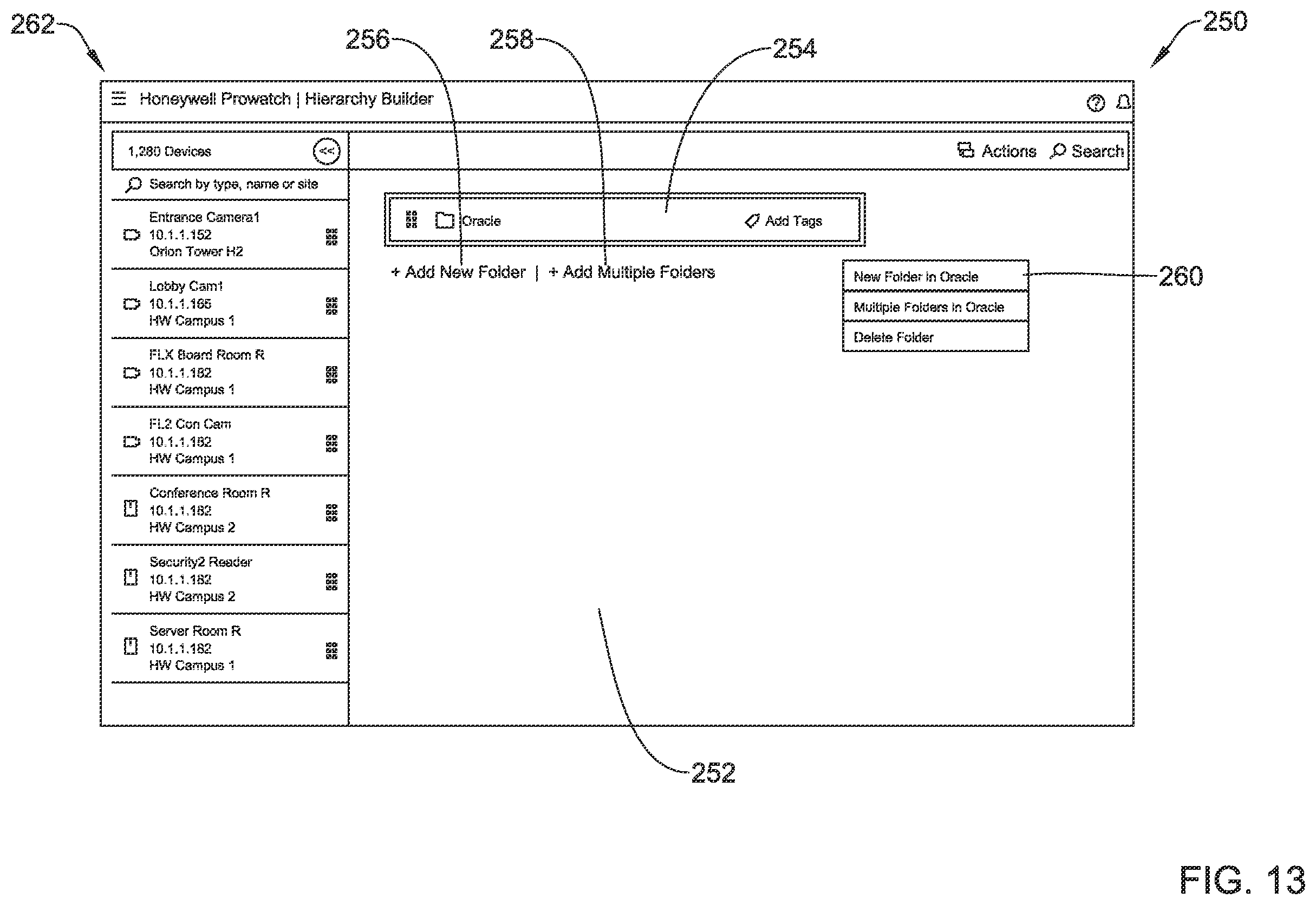 Patent US11815865 Figure 16 – Healthy building dashboard facilitated by hierarchical model of building control assets