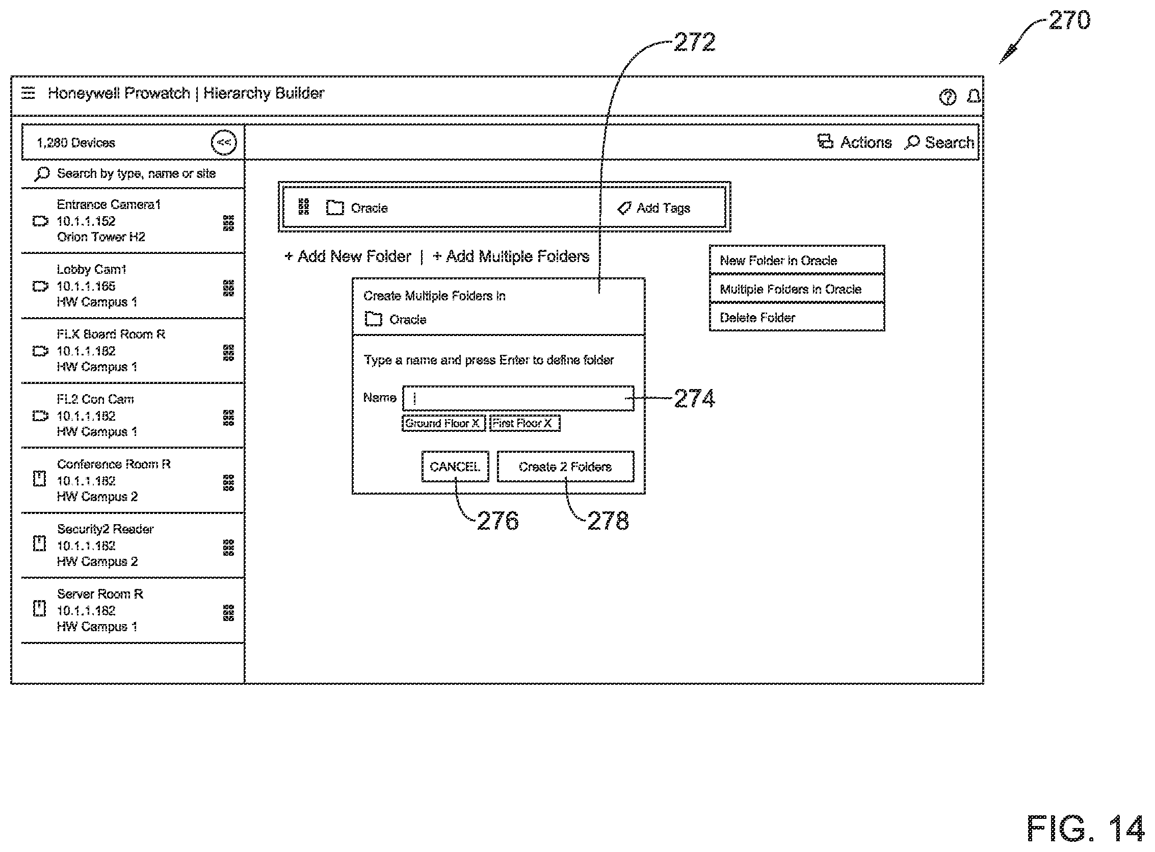 Patent US11815865 Figure 17 – Healthy building dashboard facilitated by hierarchical model of building control assets