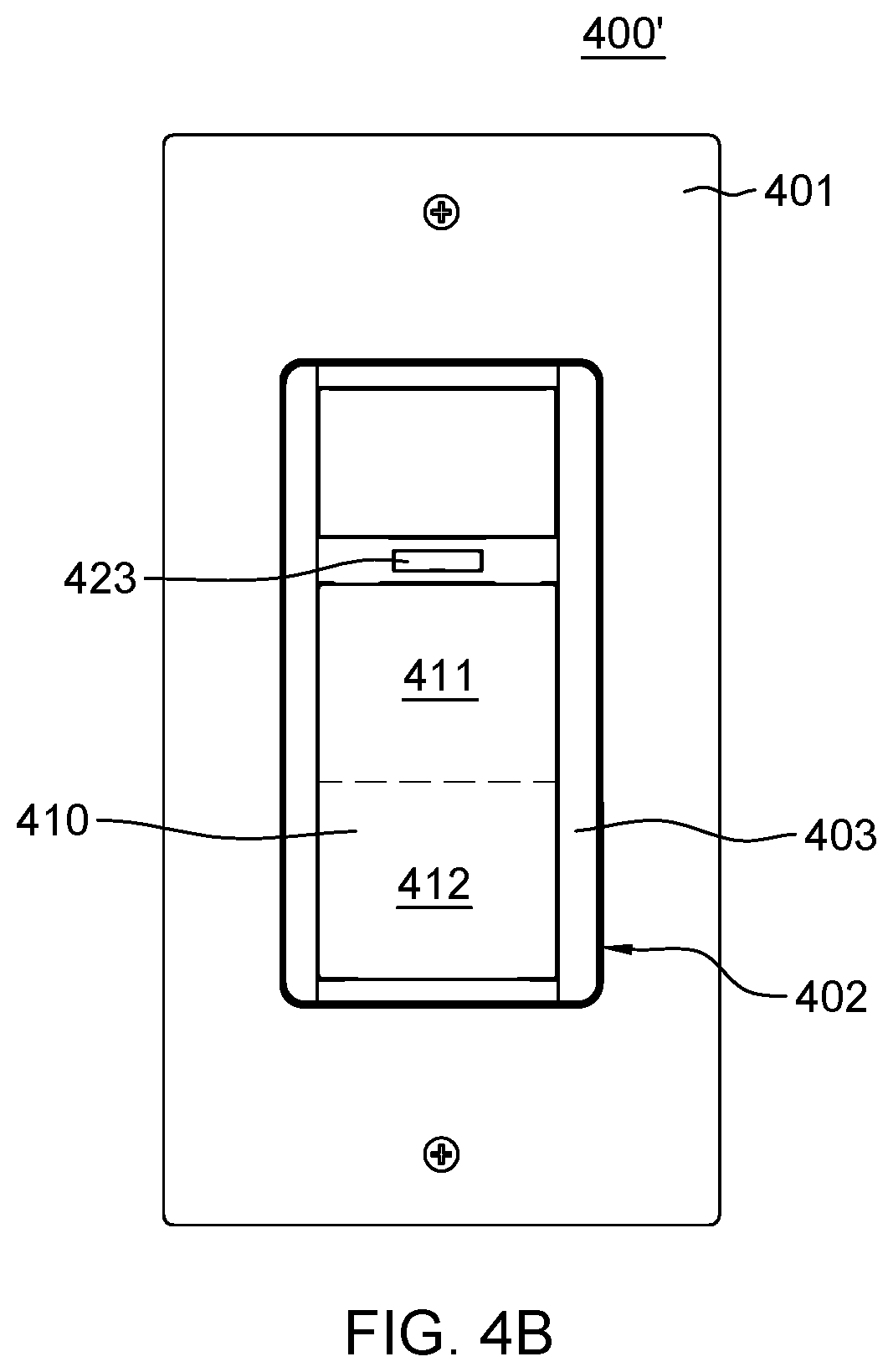 Patent US11815868 Figure 6 – Load control with integral control interface