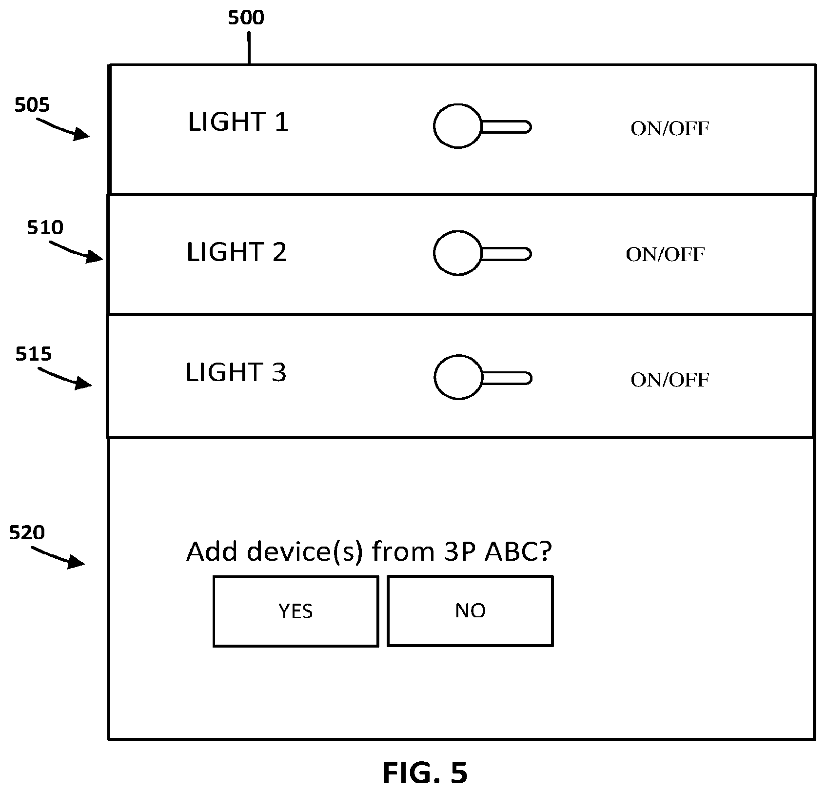 Patent US11815869 Figure 5 – Efficient control and/or linking of smart devices