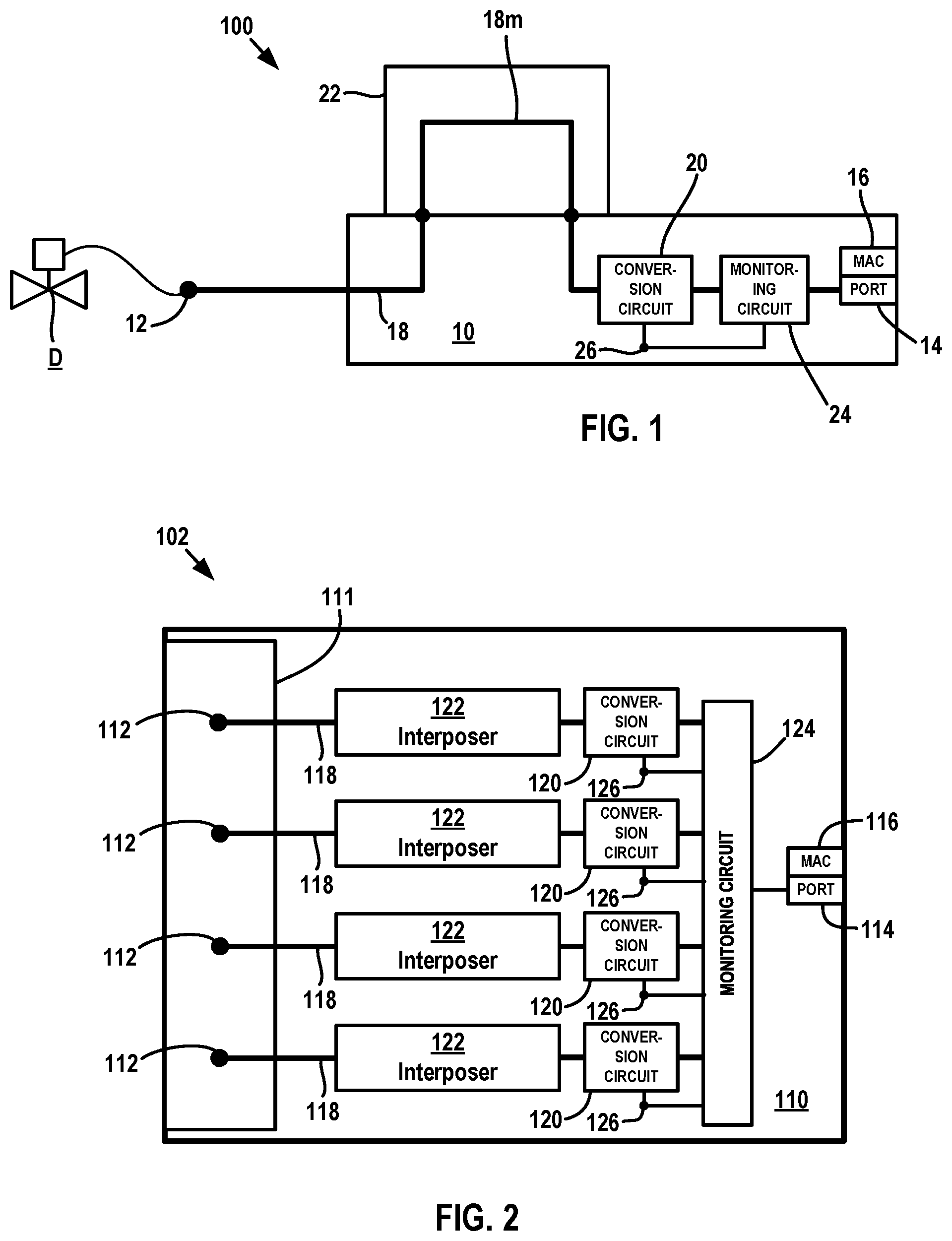 Patent US11815871 Figure 1 – I/O network module with unique network address