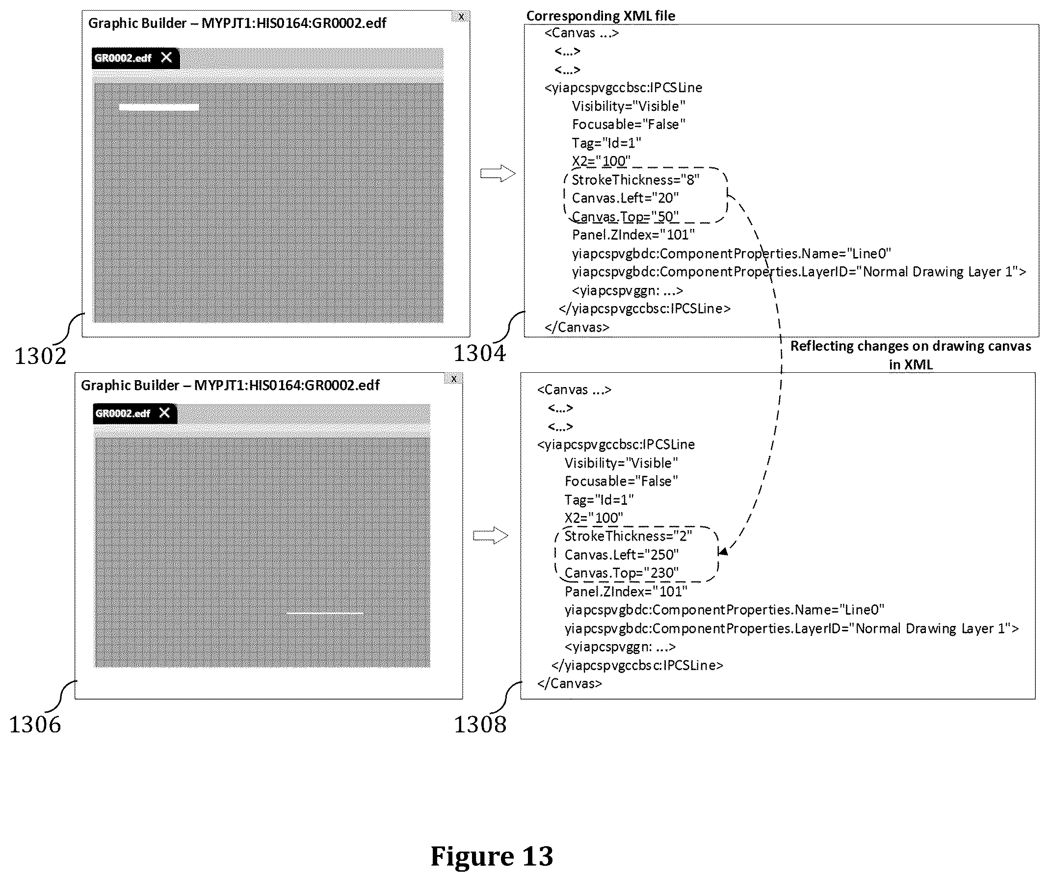 Patent US11815872 Figure 14 – Systems, methods and computer program products for automated revision comparison of engineering data in process control systems