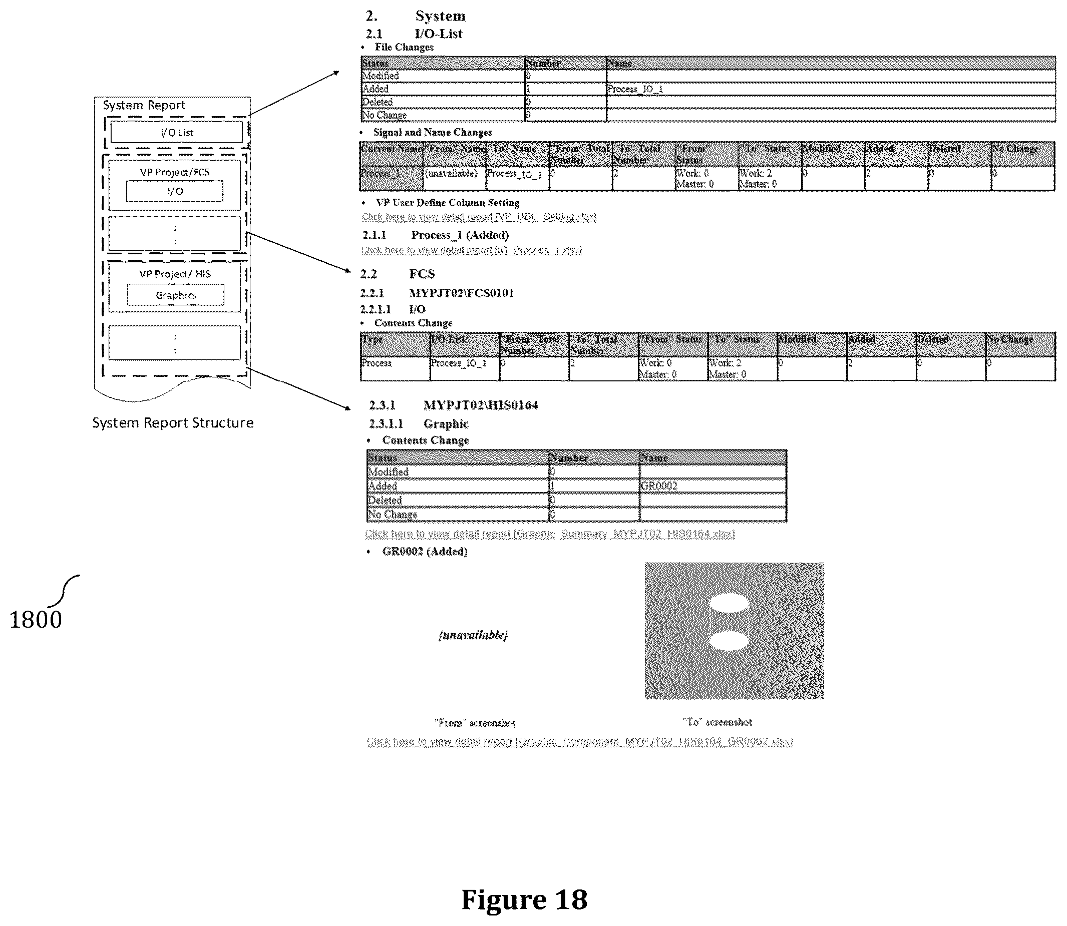Patent US11815872 Figure 19 – Systems, methods and computer program products for automated revision comparison of engineering data in process control systems