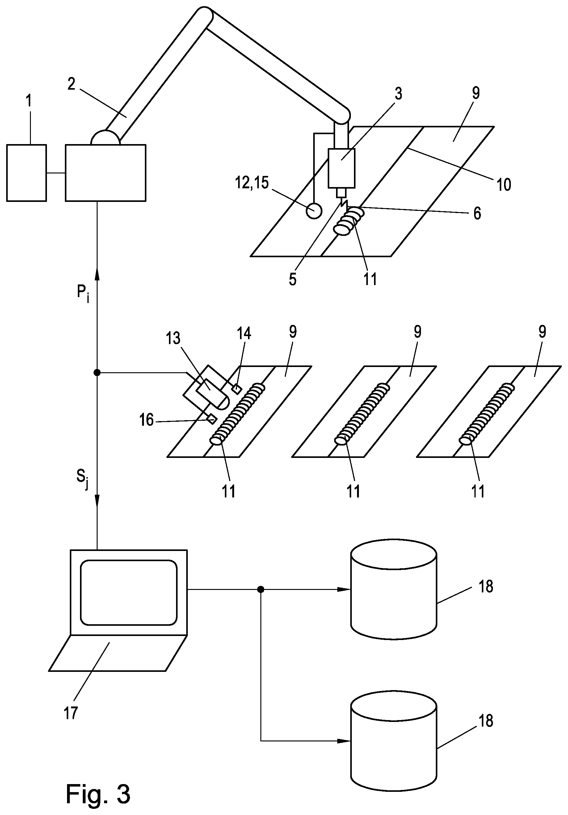 Patent US11815877 Figure 3 – Method for automatically determining optimum welding parameters for carrying out a weld on a workpiece