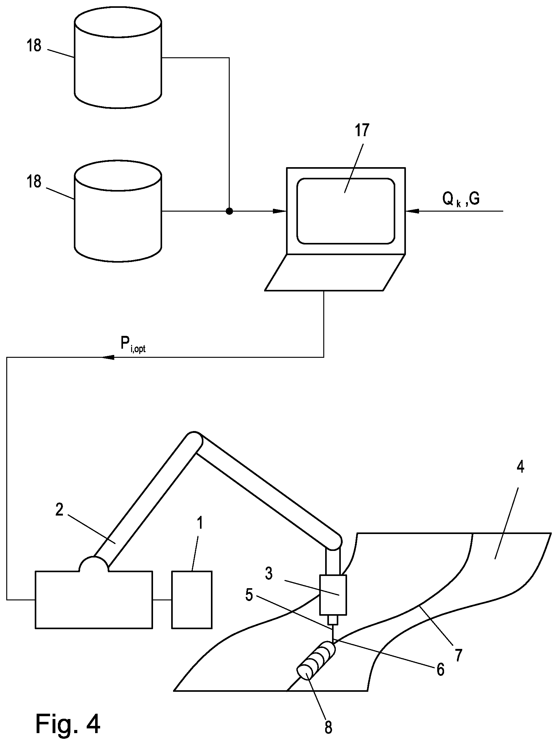 Patent US11815877 Figure 4 – Method for automatically determining optimum welding parameters for carrying out a weld on a workpiece
