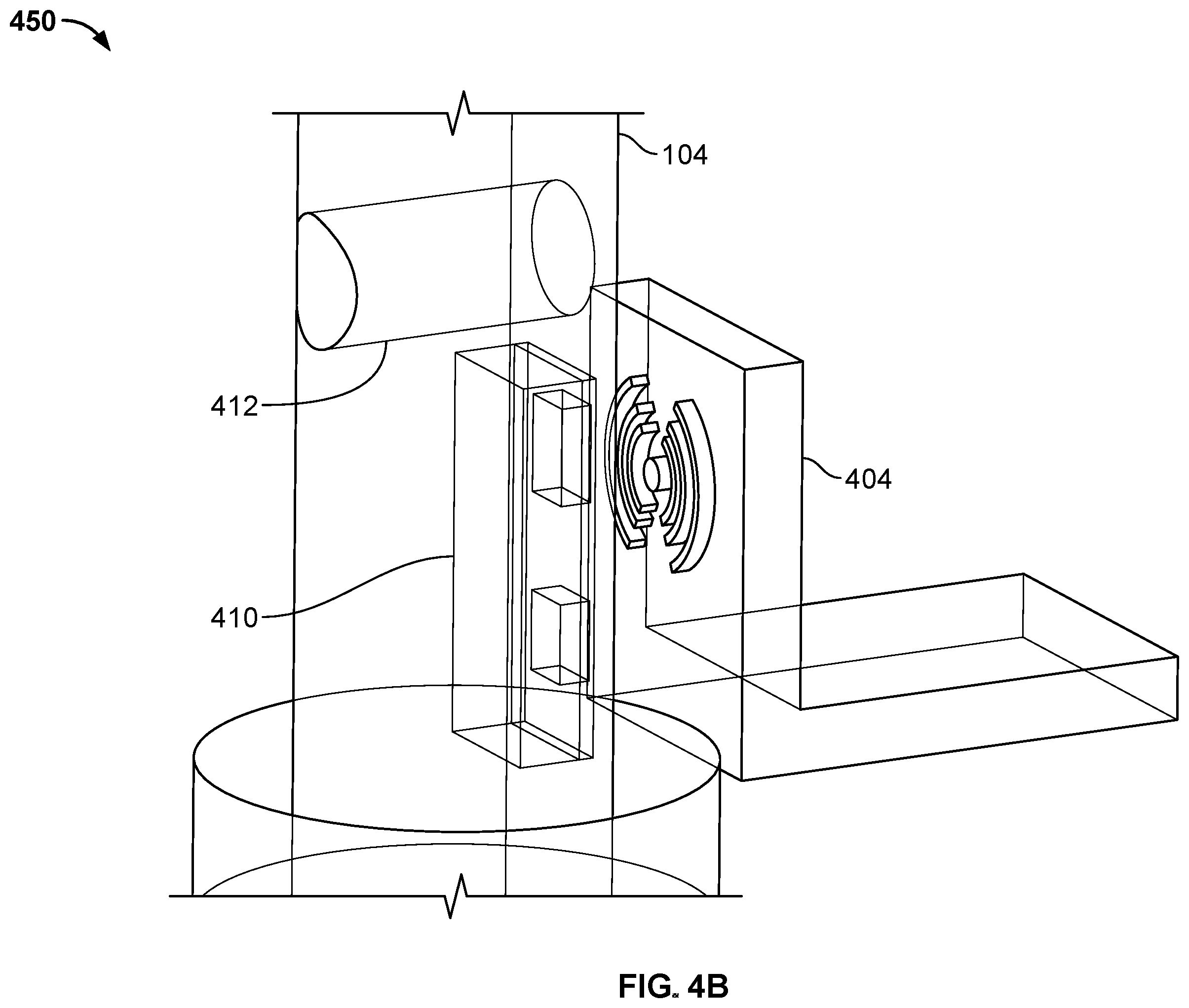 Patent US11815888 Figure 5 – Deployment mechanism, communication and operation for a host-parasite drone system