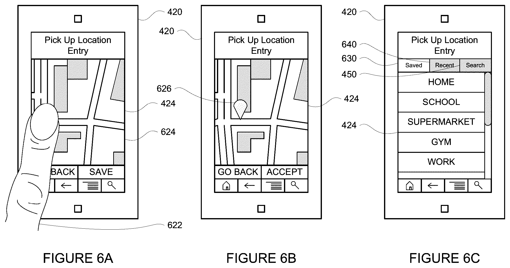 Patent US11815896 Figure 8 – Arranging passenger pickups for autonomous vehicles