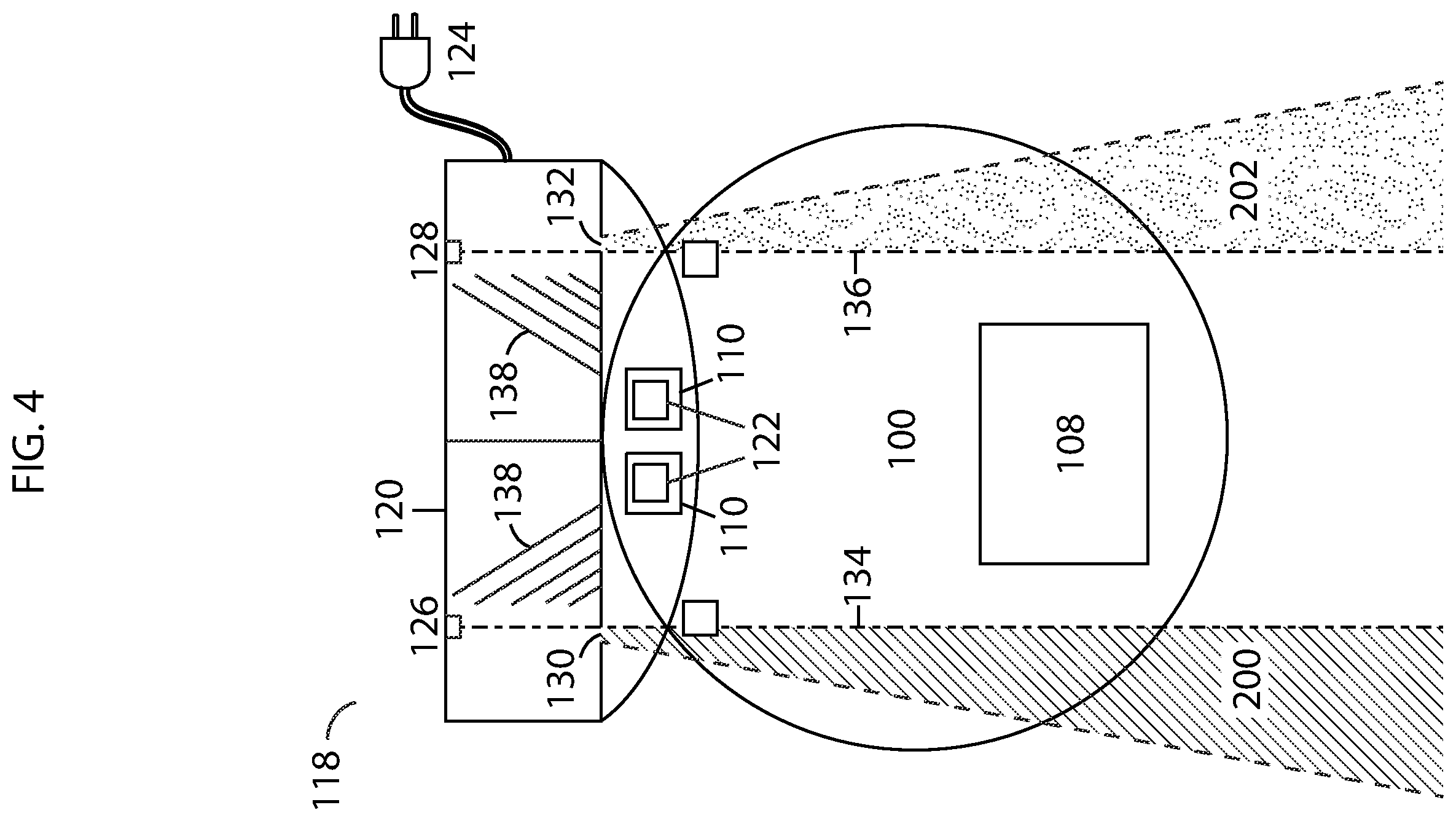 Patent US11815900 Figure 4 – Recharge station for mobile robot