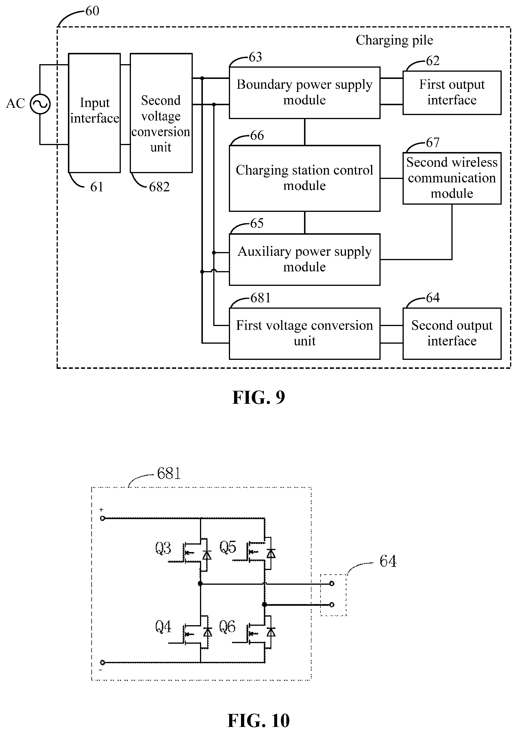 Patent US11815901 Figure 7 – Self-driving device system and charging station