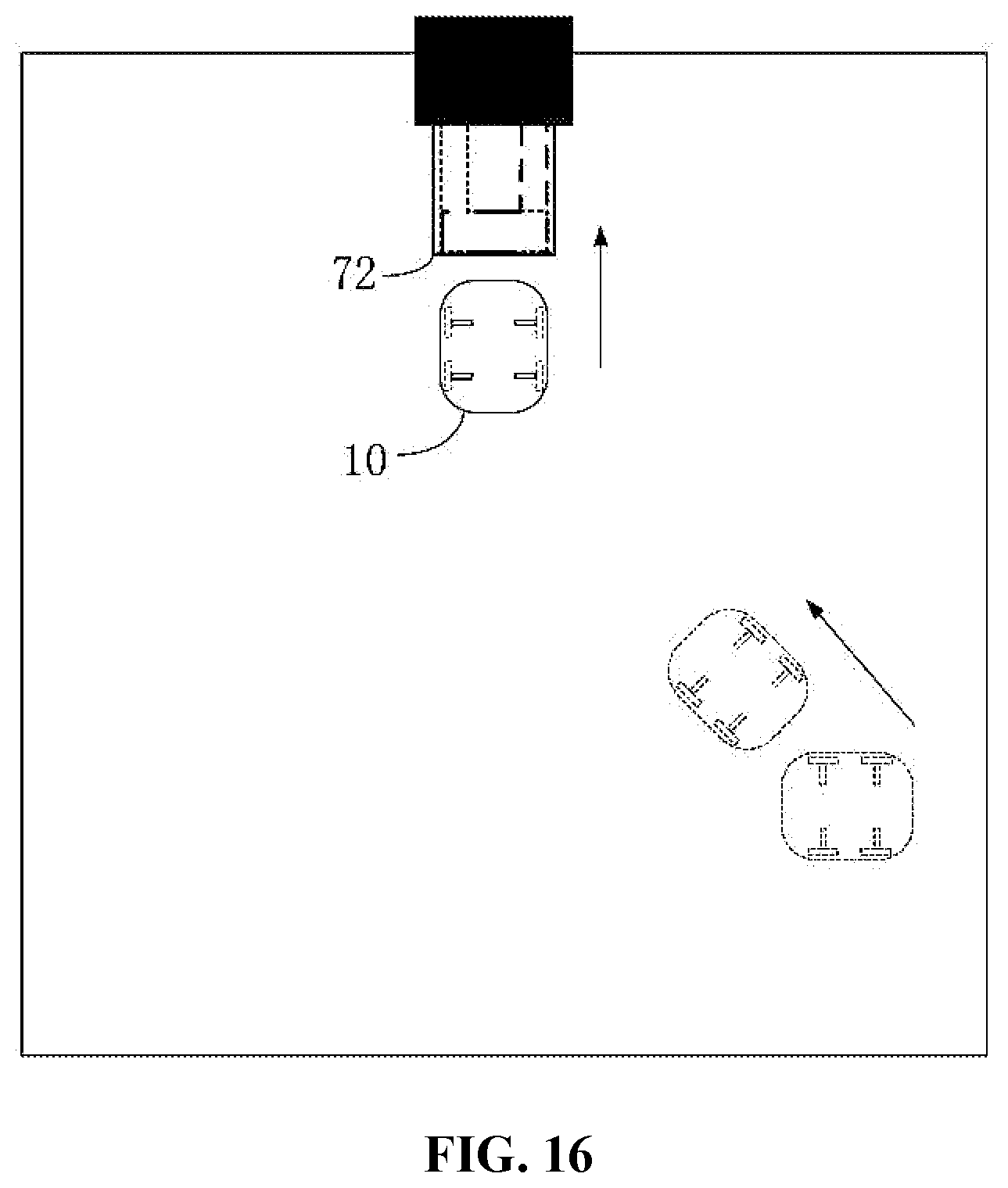 Patent US11815901 Figure 12 – Self-driving device system and charging station