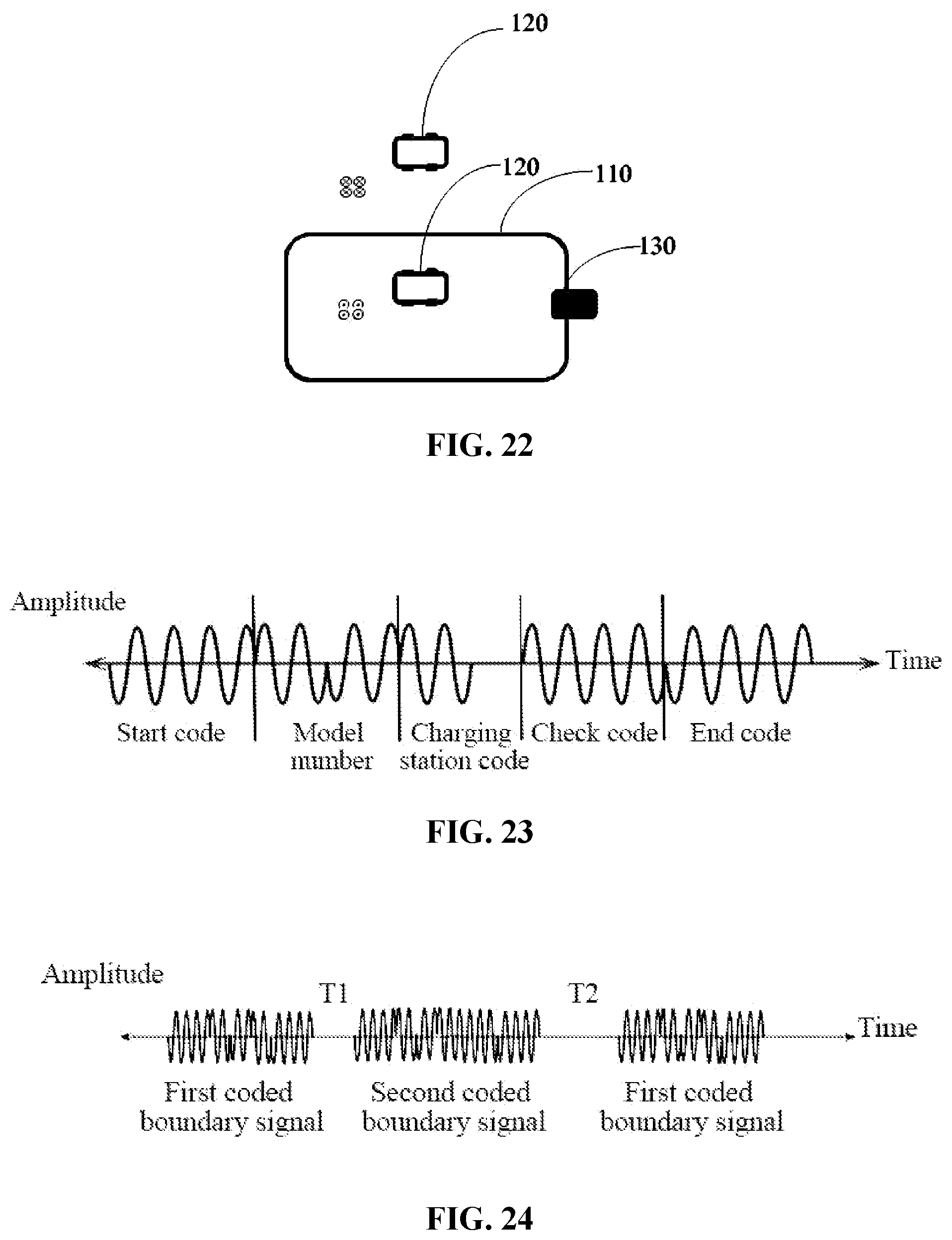 Patent US11815901 Figure 17 – Self-driving device system and charging station