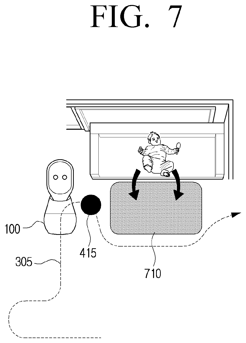 Patent US11815902 Figure 7 – Electronic apparatus and control method thereof
