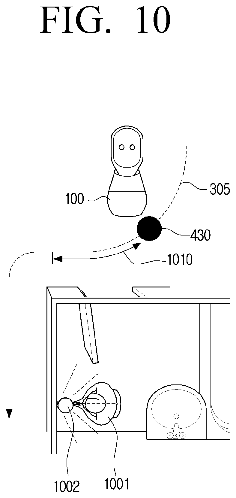 Patent US11815902 Figure 10 – Electronic apparatus and control method thereof